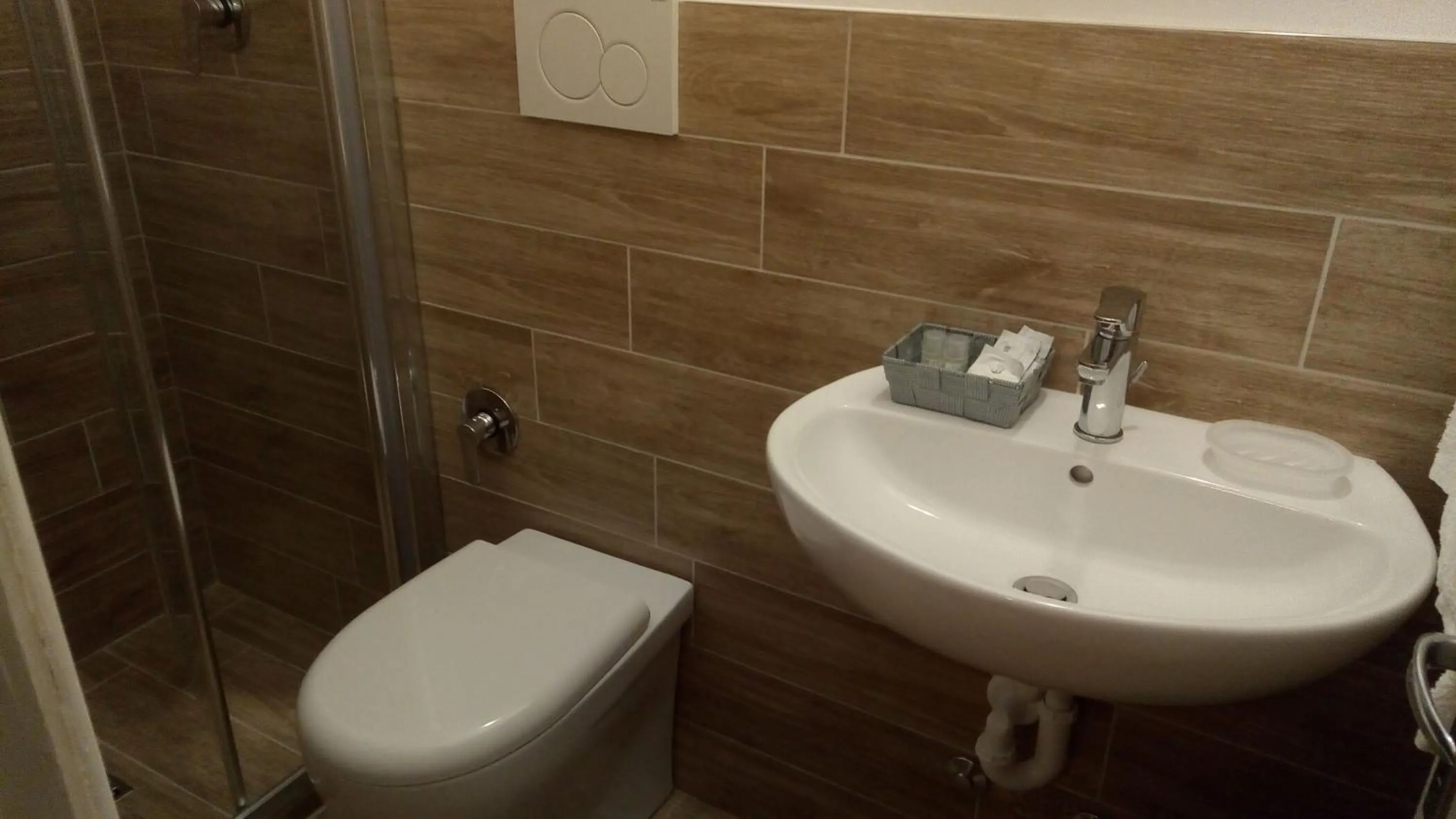 Toilet in Hotel Carmen Viserba