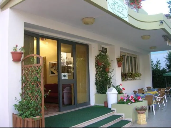 Facade/entrance in Hotel Carmen Viserba