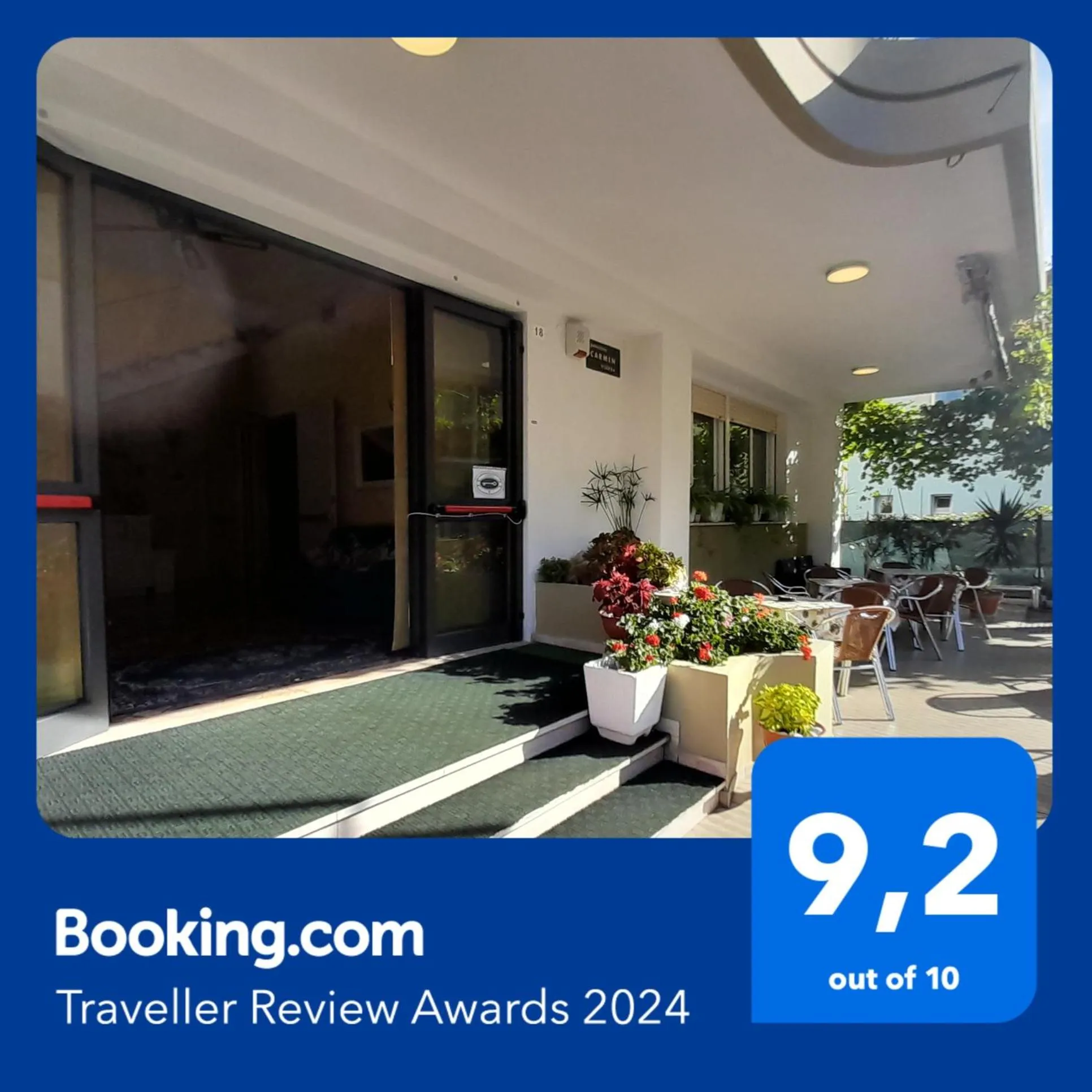 Property building in Hotel Carmen Viserba