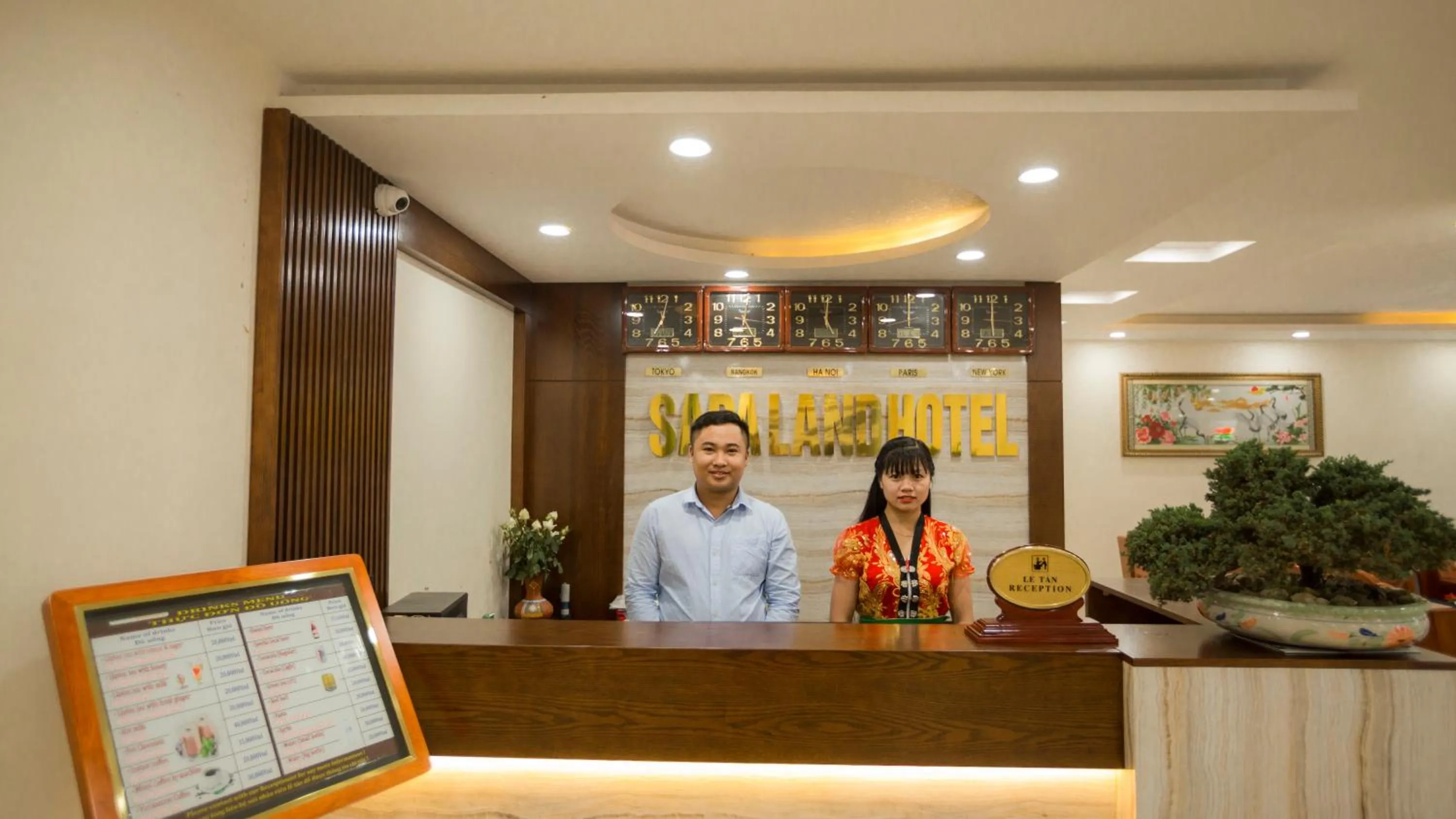 Staff in Sapa Land Hotel