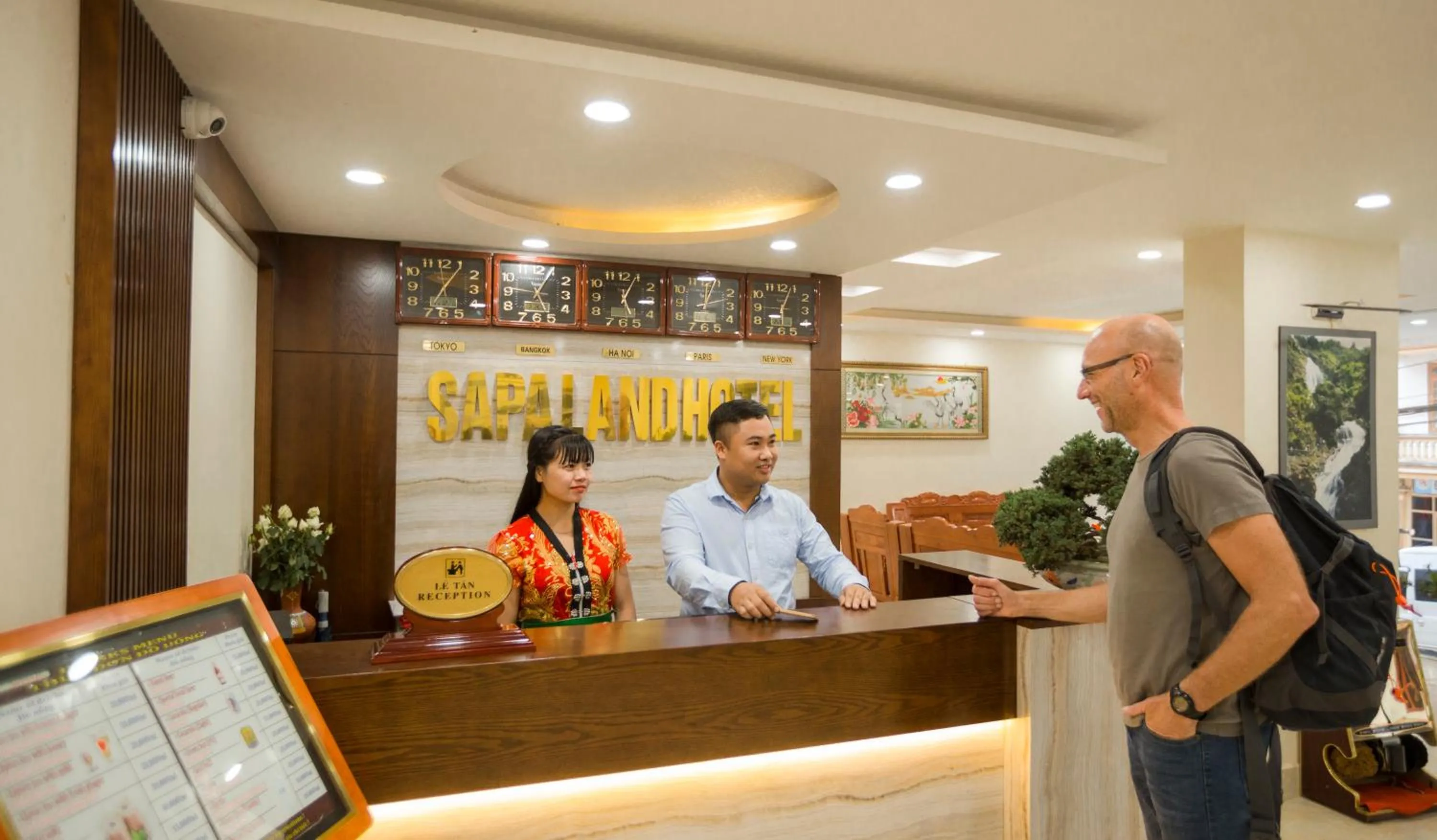 Staff in Sapa Land Hotel