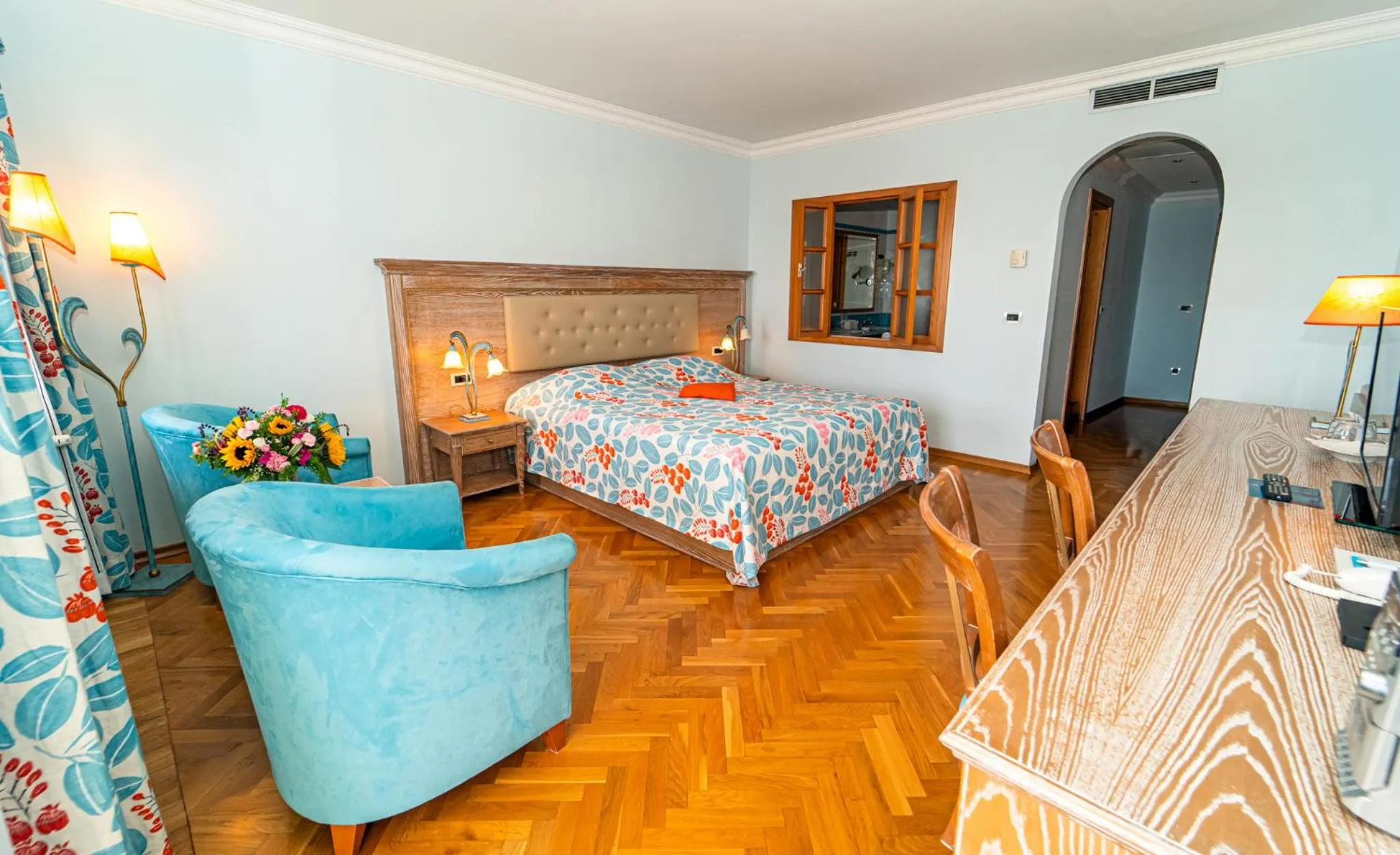 Bed in Hotel Miramar