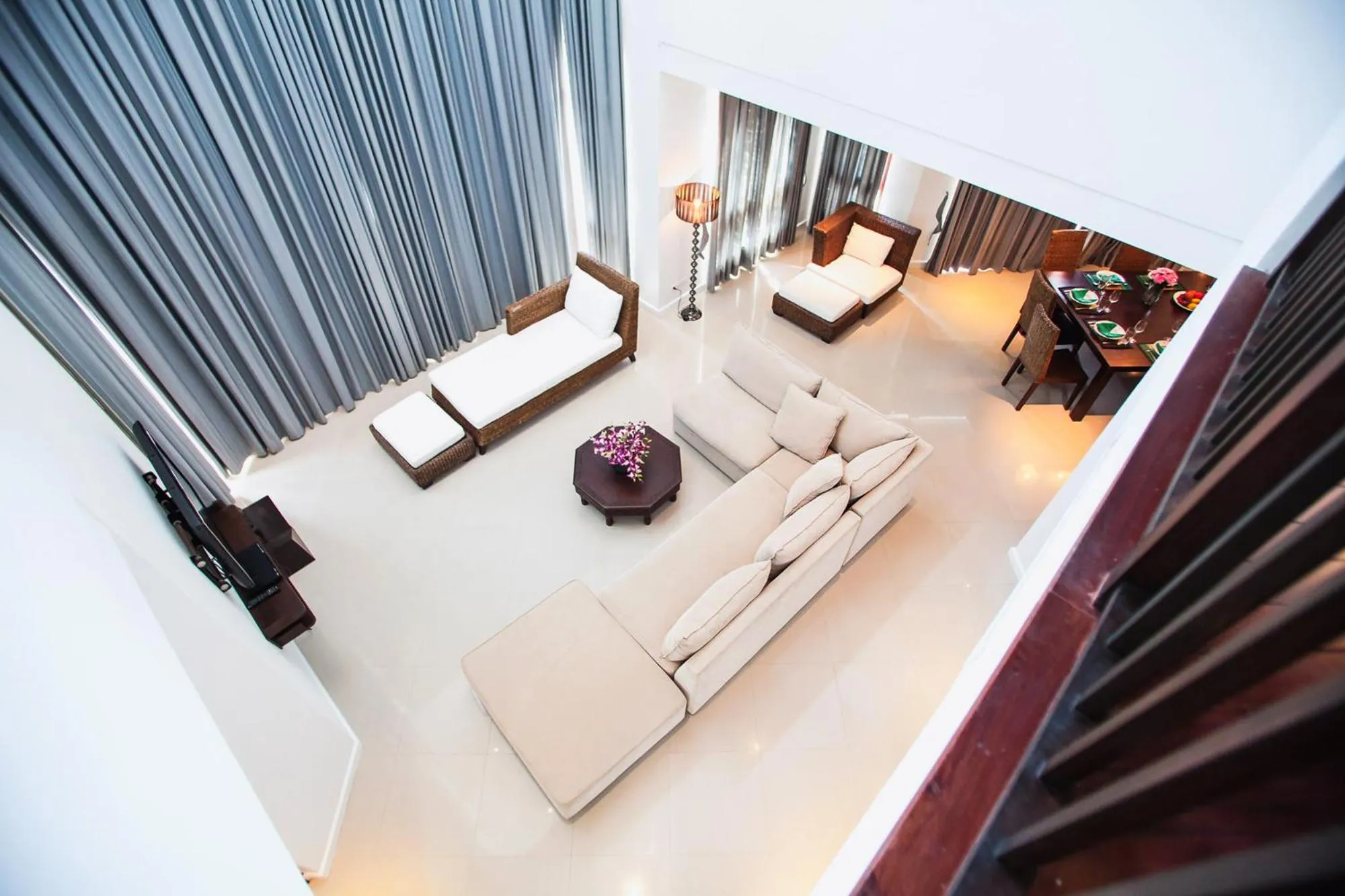 Living room in Amatapura Villa 26