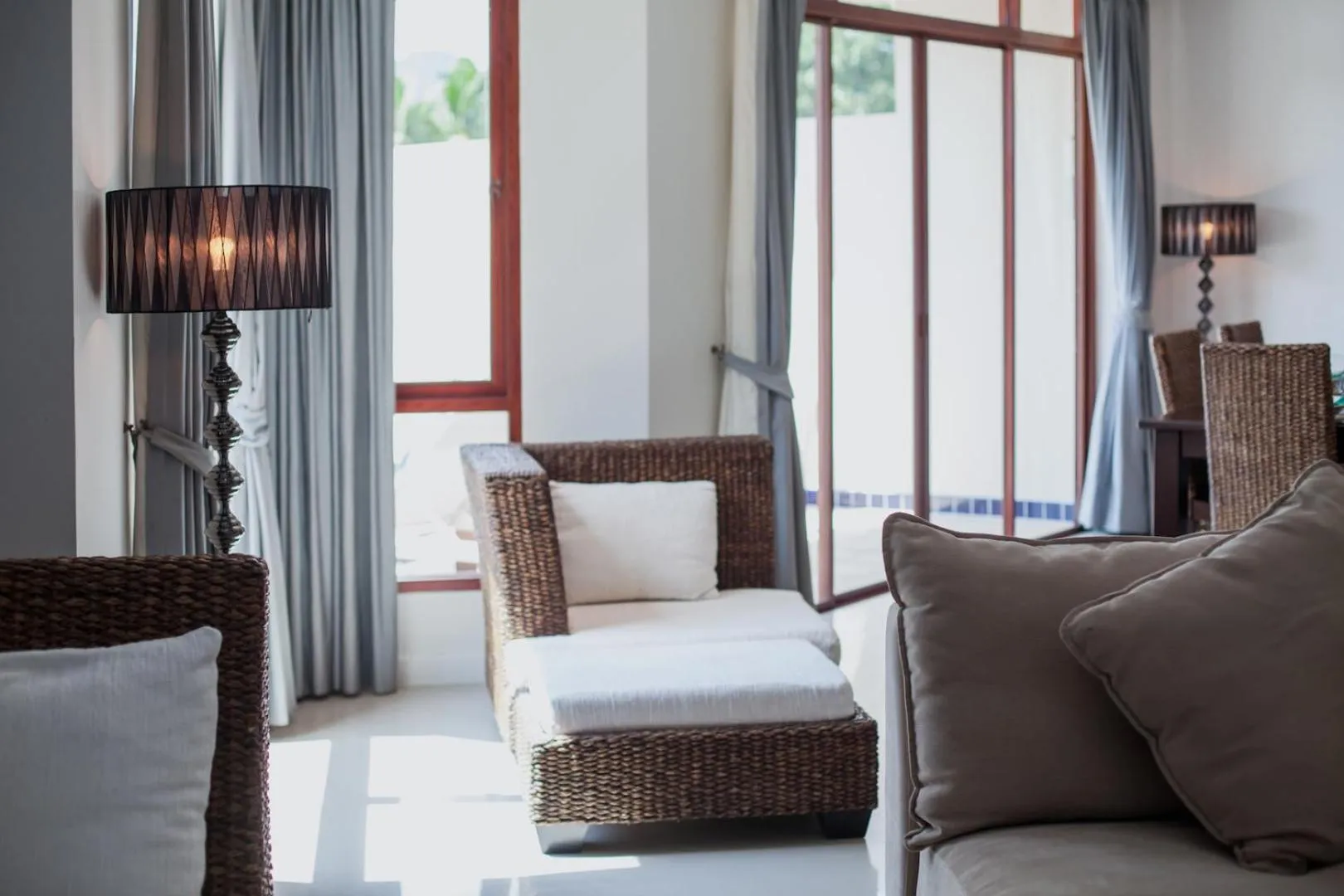 Living room in Amatapura Villa 26