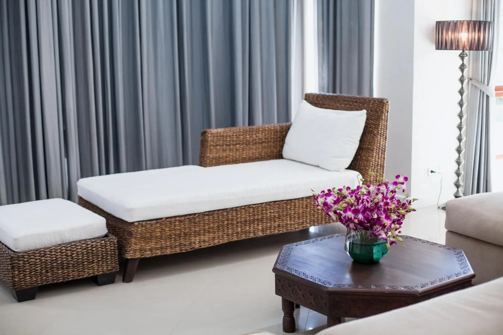 Living room, Bed in Amatapura Villa 26