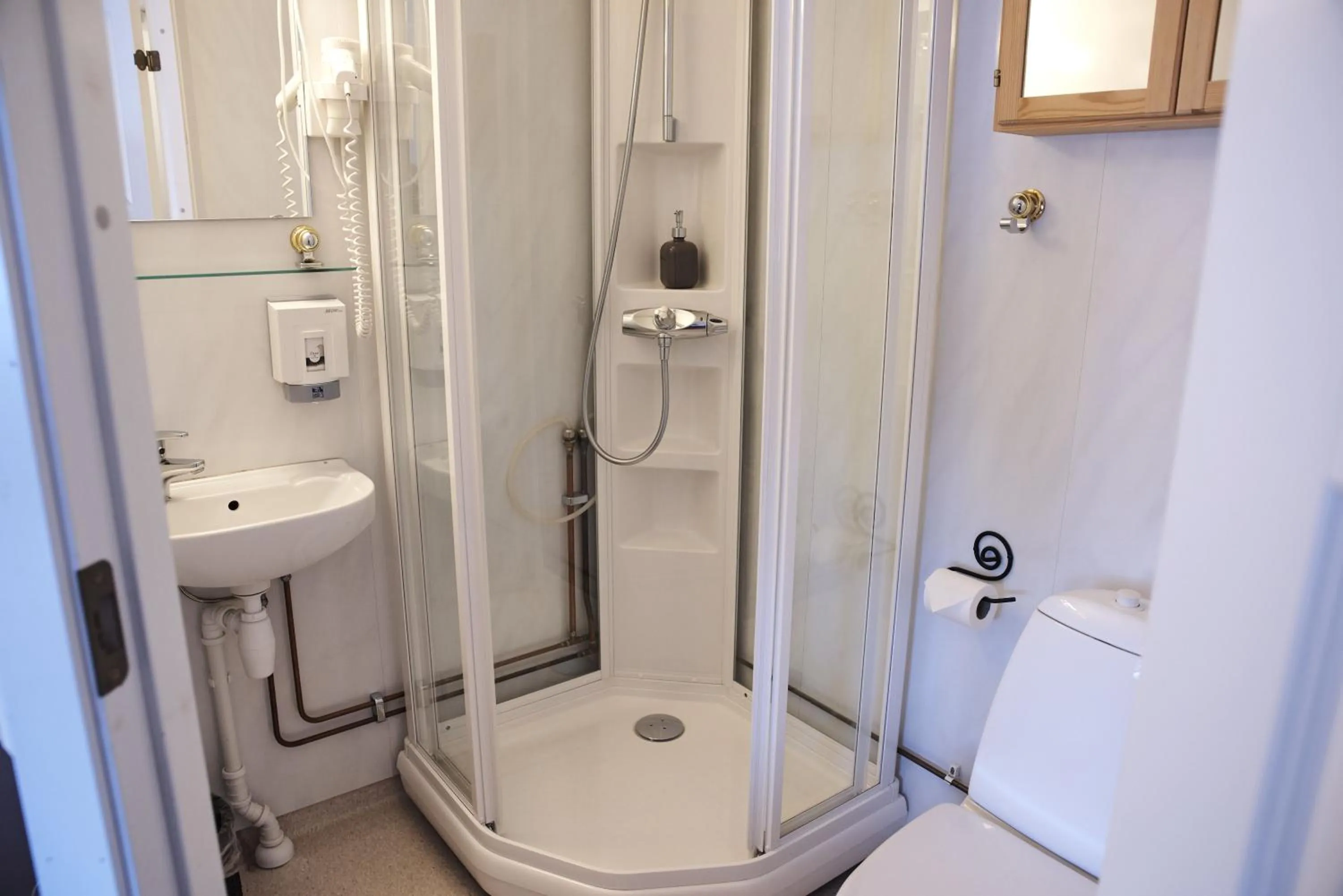 Shower in Mary-Ann's Polarrigg