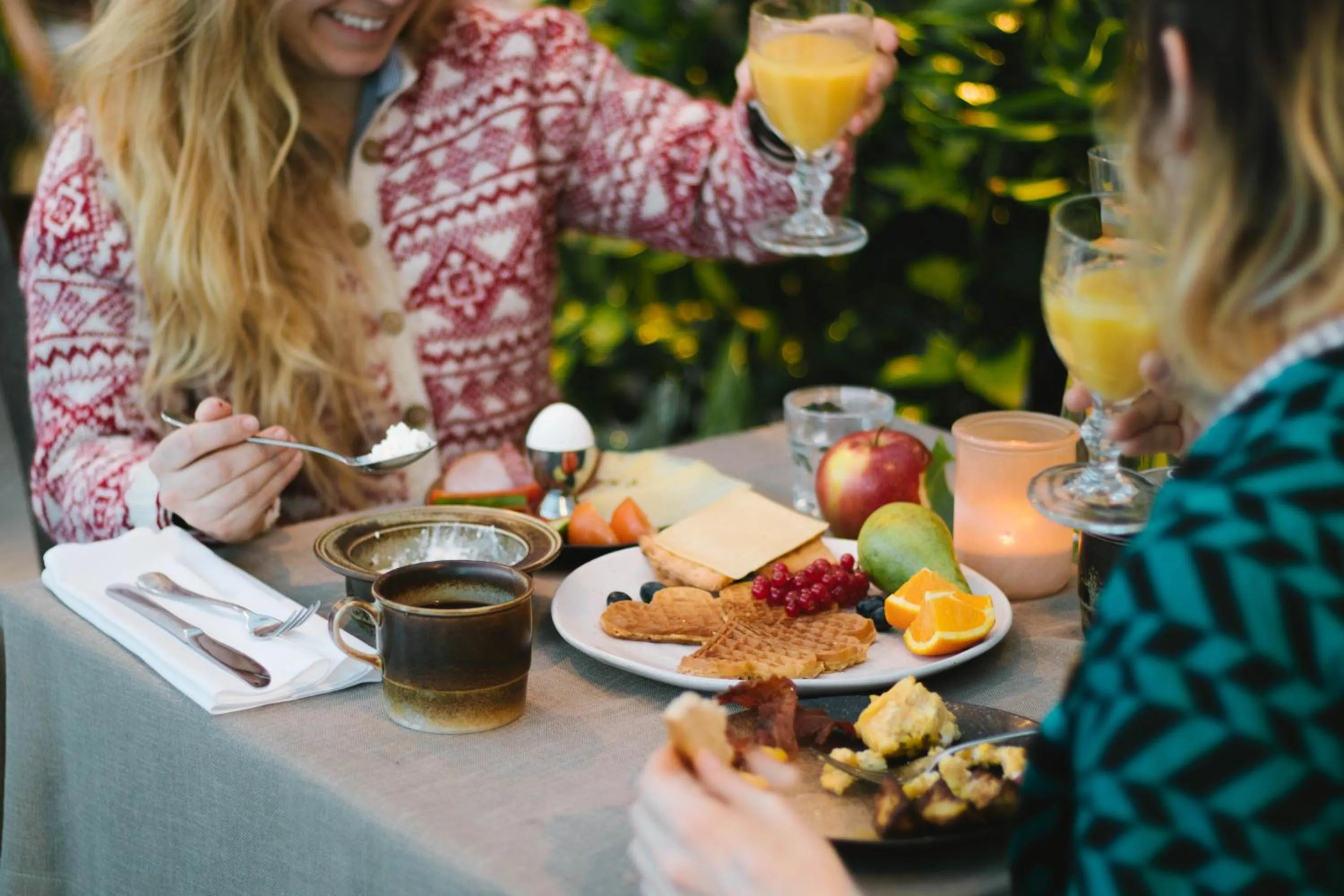 Buffet breakfast in Mary-Ann's Polarrigg