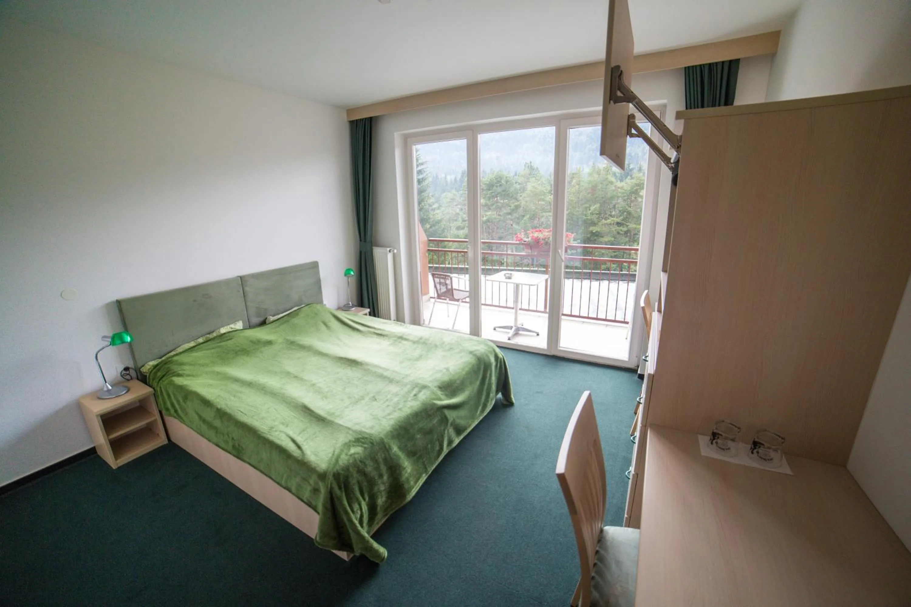 Bed in Hotel Rakitna