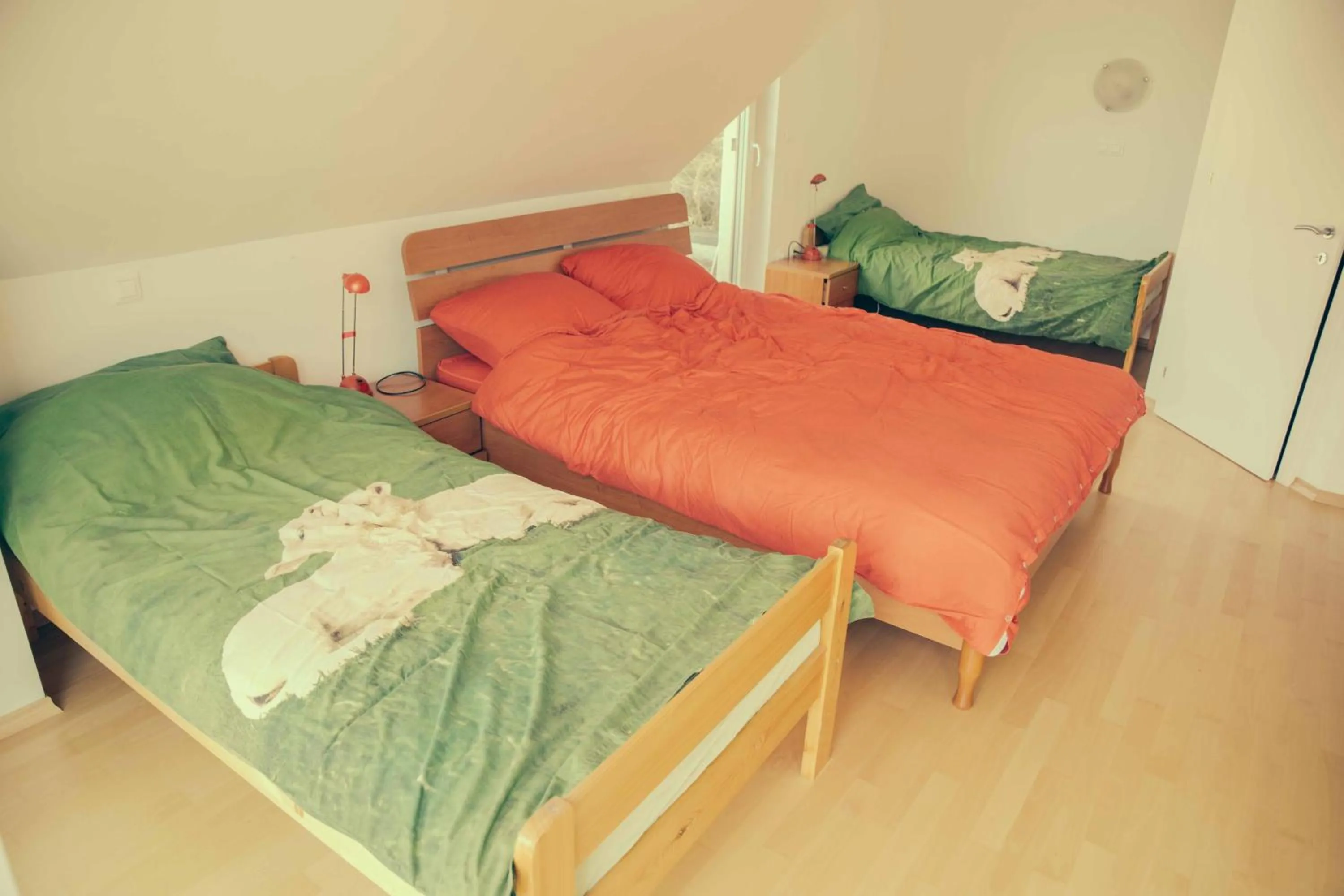 Bed in Hotel Rakitna