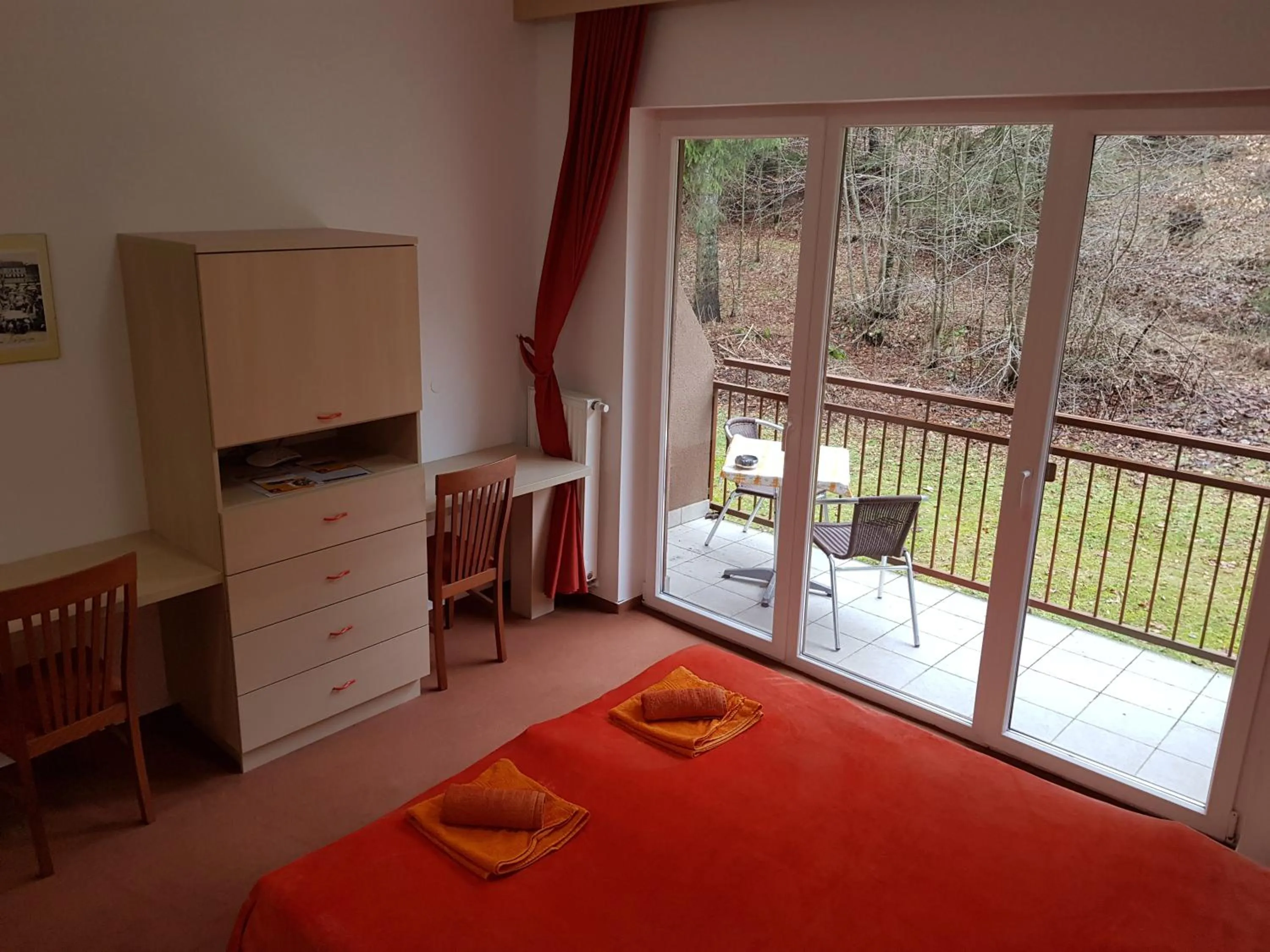 Bed in Hotel Rakitna