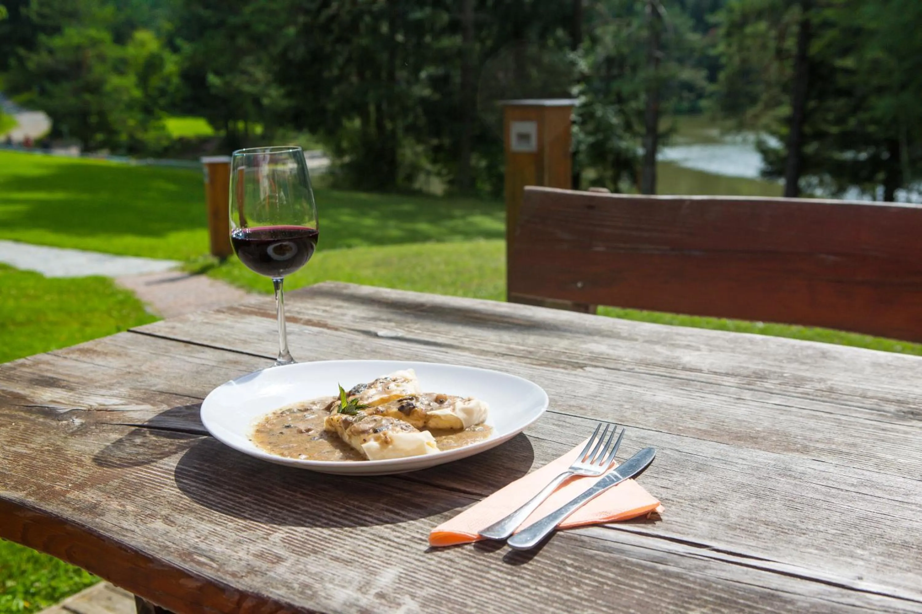 Food close-up in Hotel Rakitna