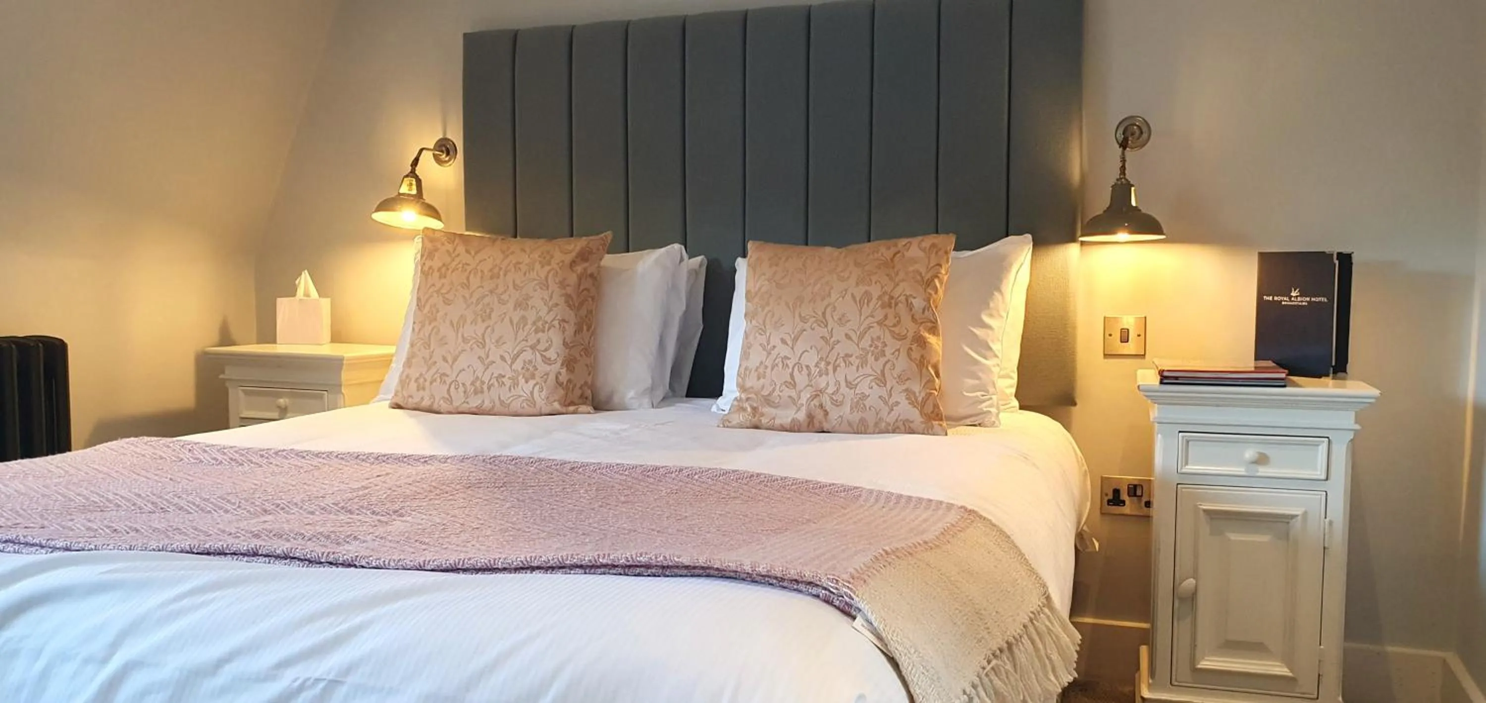 Bed in The Royal Albion