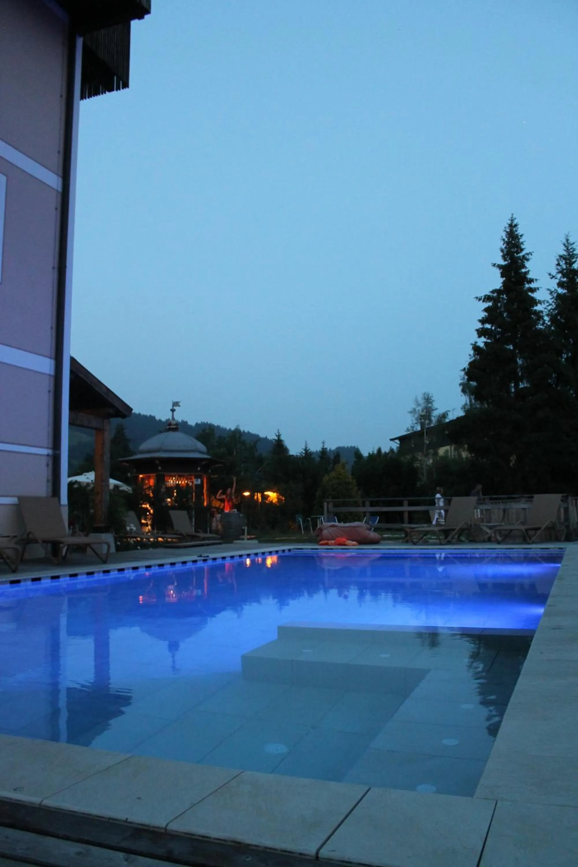 Swimming pool in Alpen Hotel Eghel