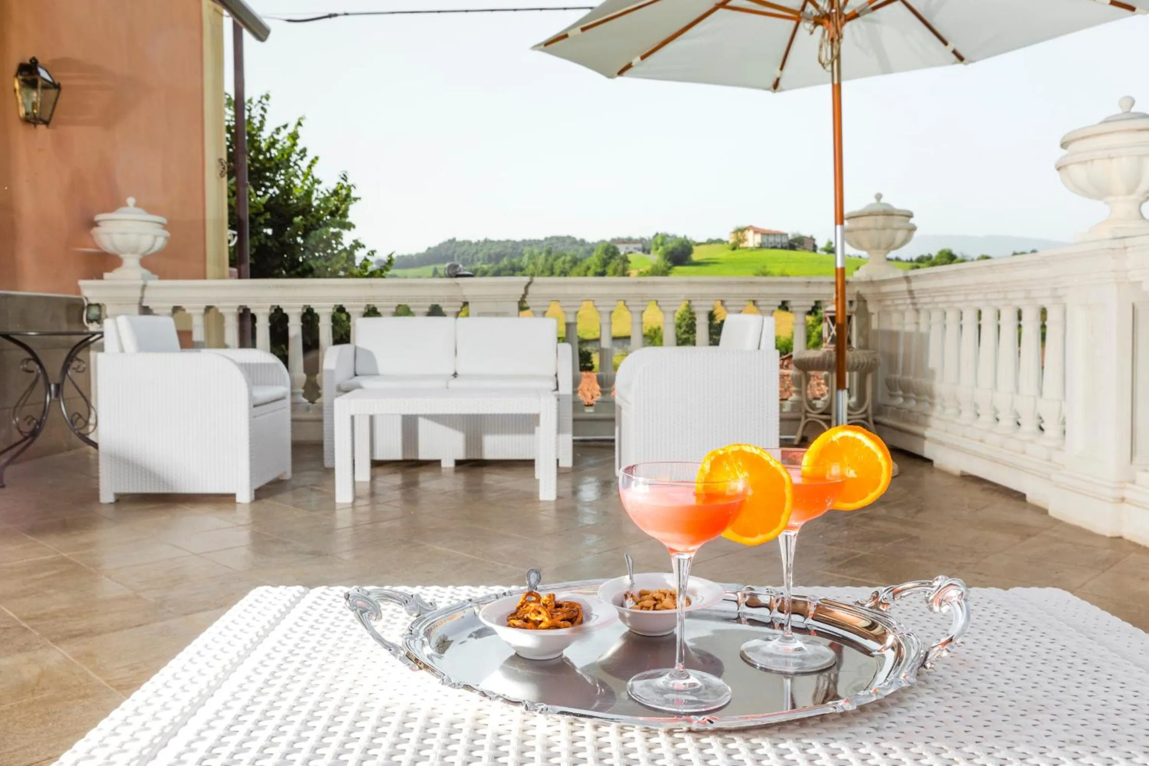 Balcony/Terrace in Duchessa Margherita Chateaux & Hotels