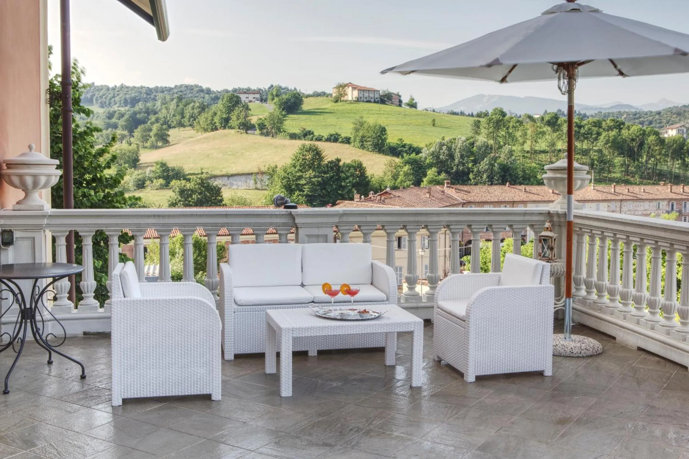 Balcony/Terrace in Duchessa Margherita Chateaux & Hotels