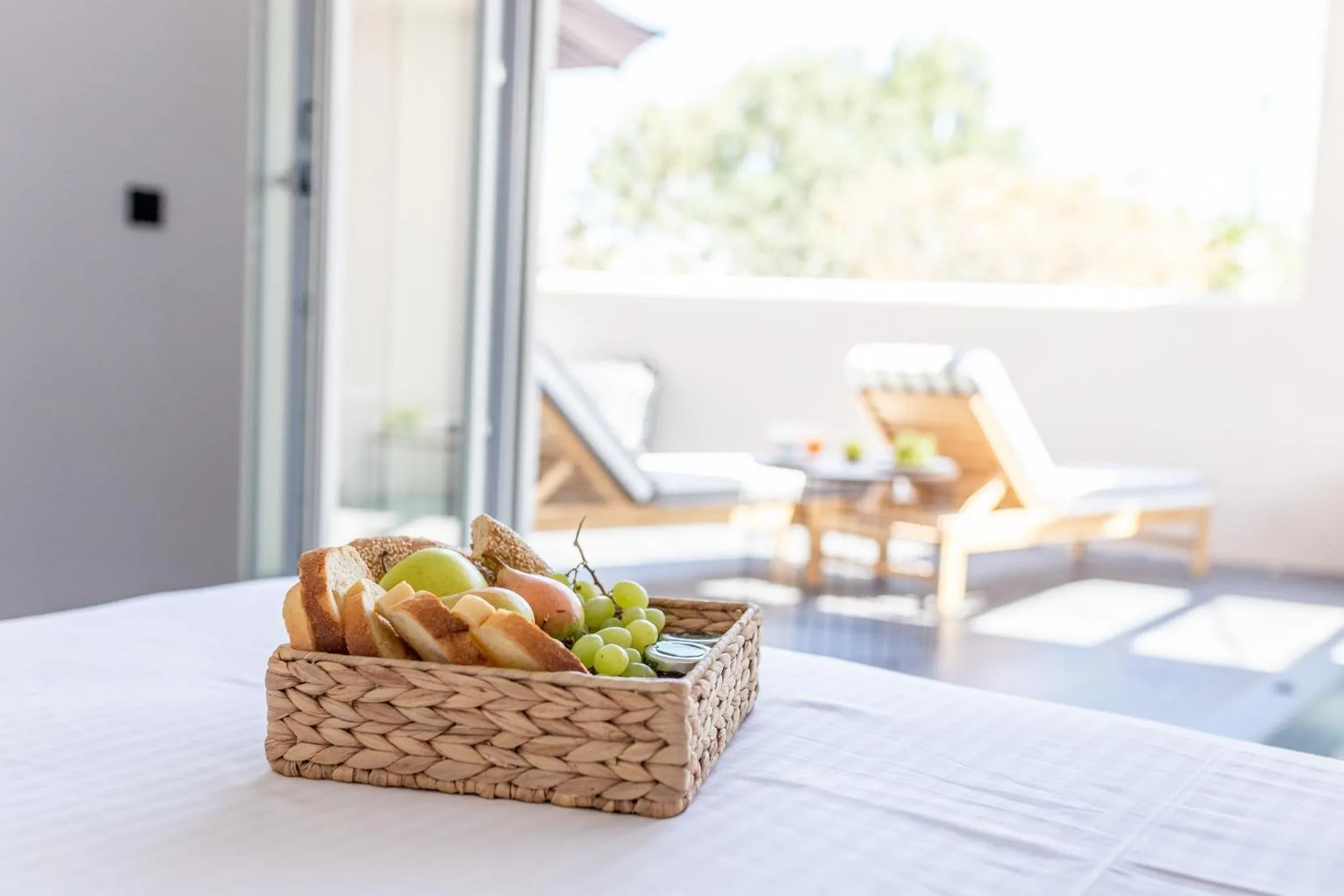 Bedroom in Aegean Gem