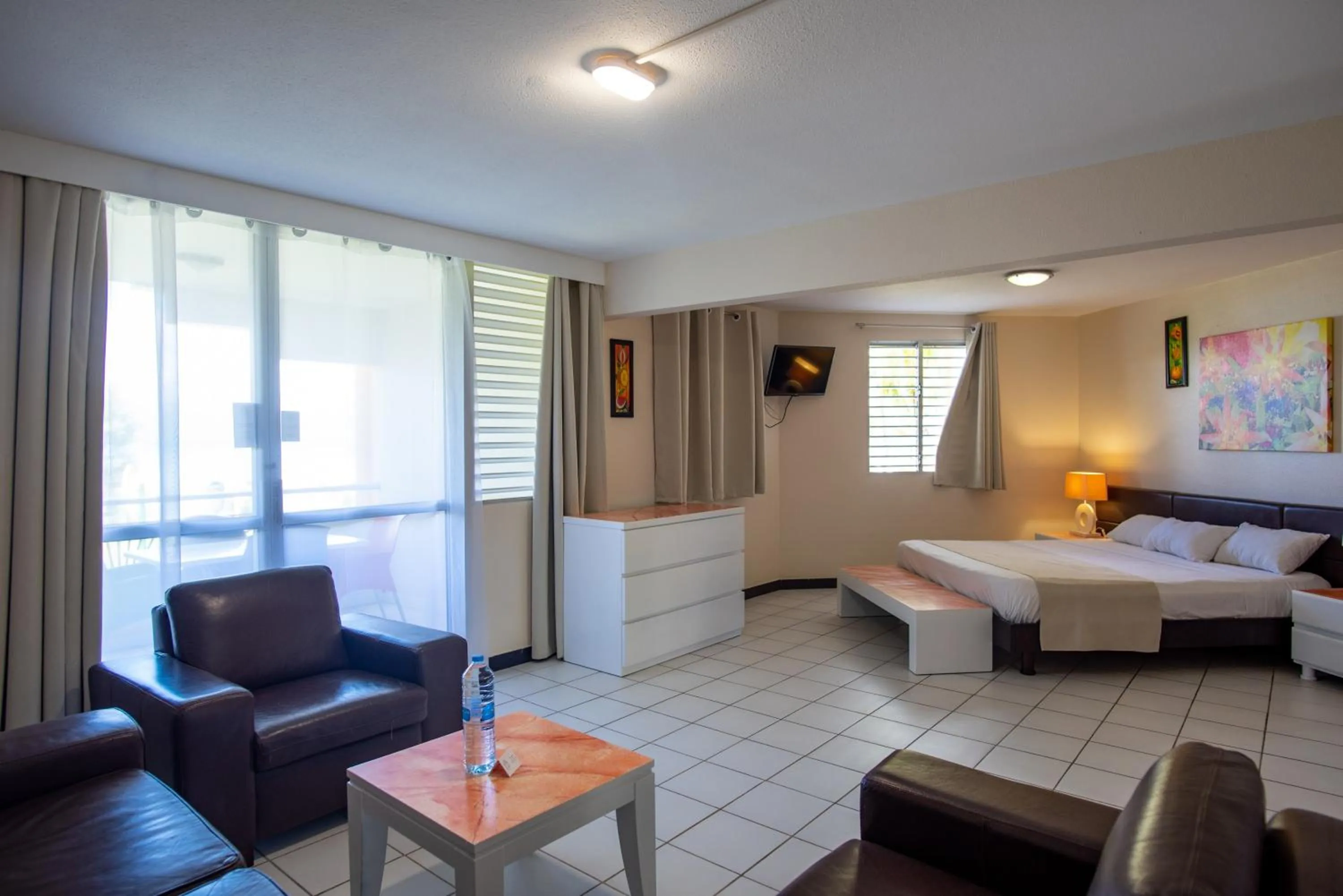 Bed in Canella Beach Hotel