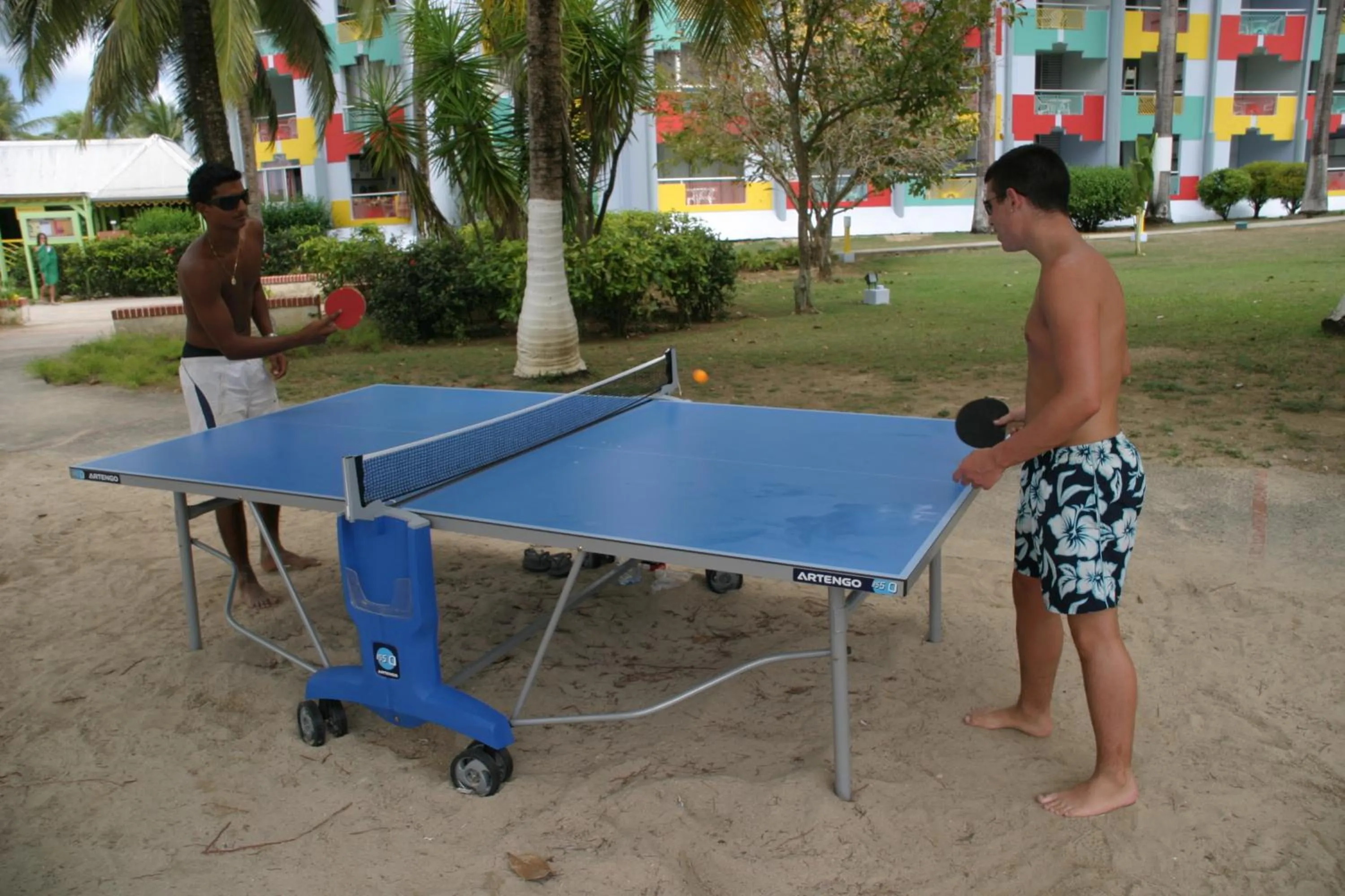 Table tennis in Canella Beach Hotel