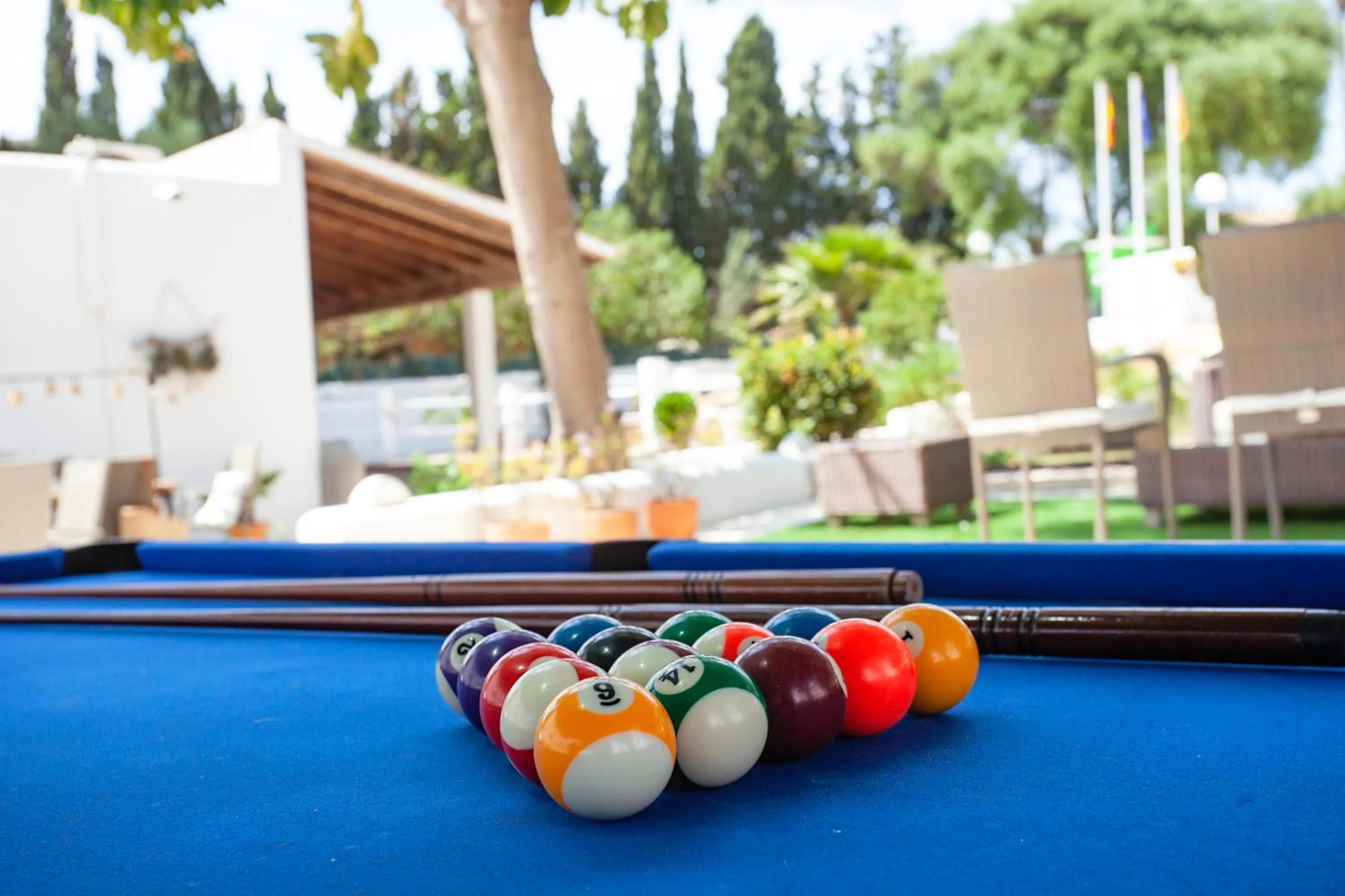 Billiard in BJ Apartamentos Europa