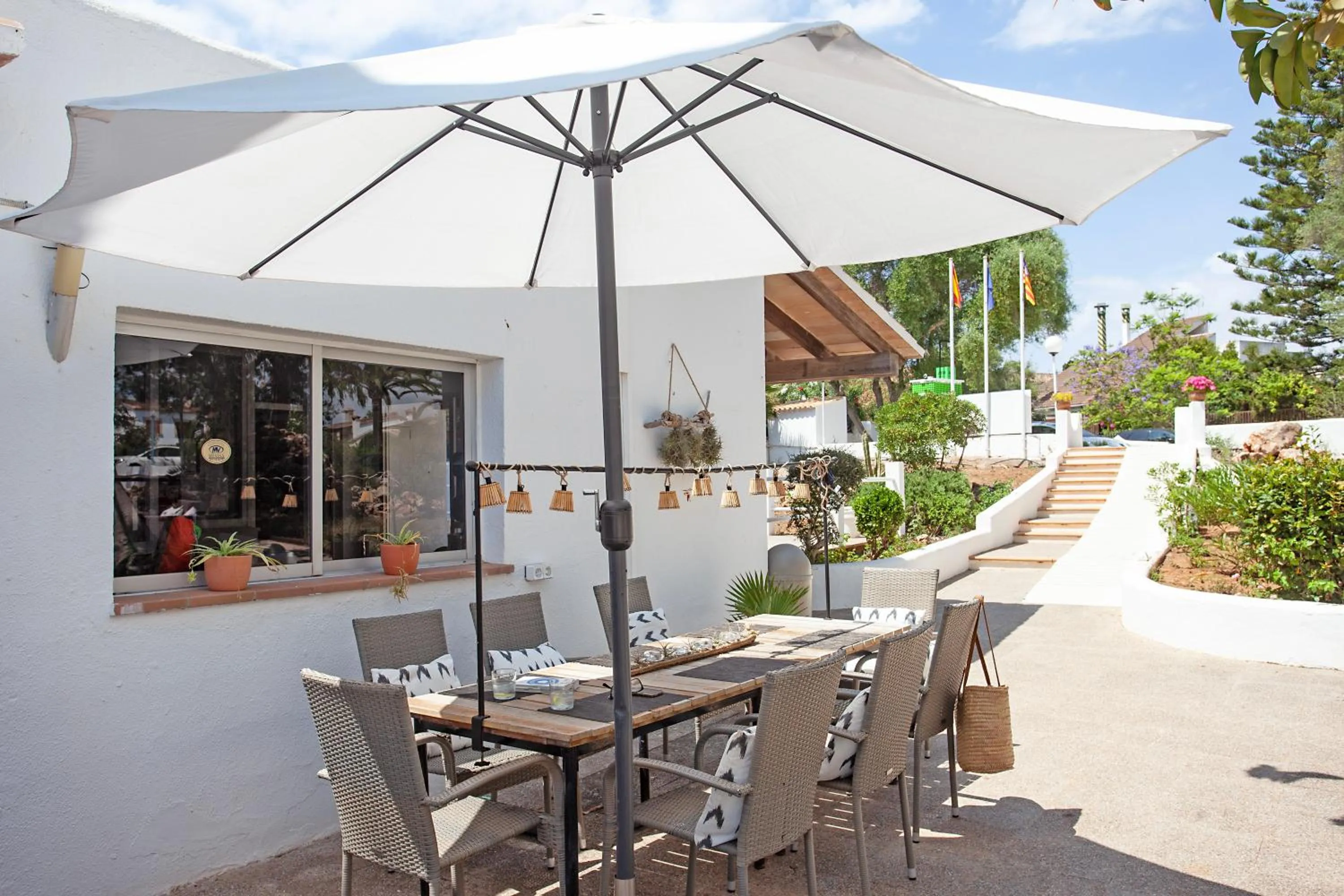 Garden in BJ Apartamentos Europa