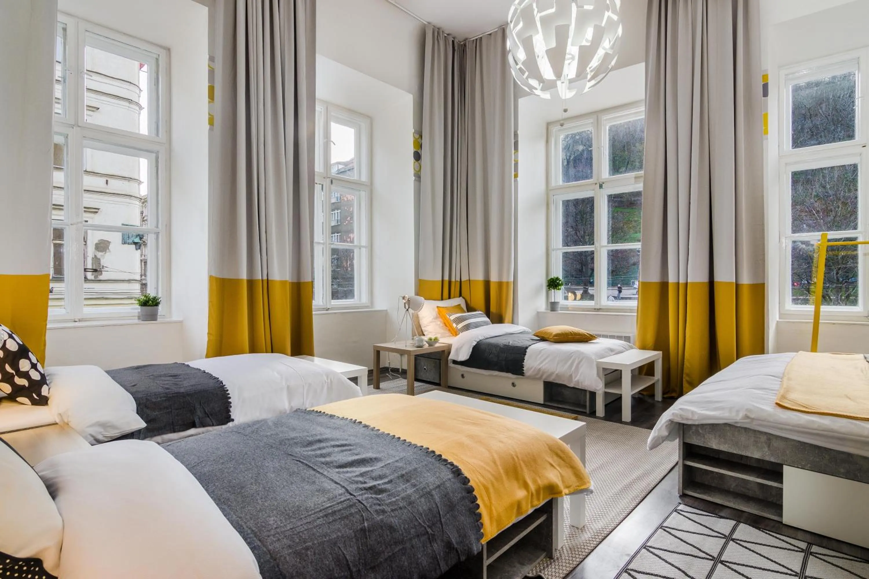 Bedroom, Bed in Historic Centre Prague Apartments by Michal&Friends