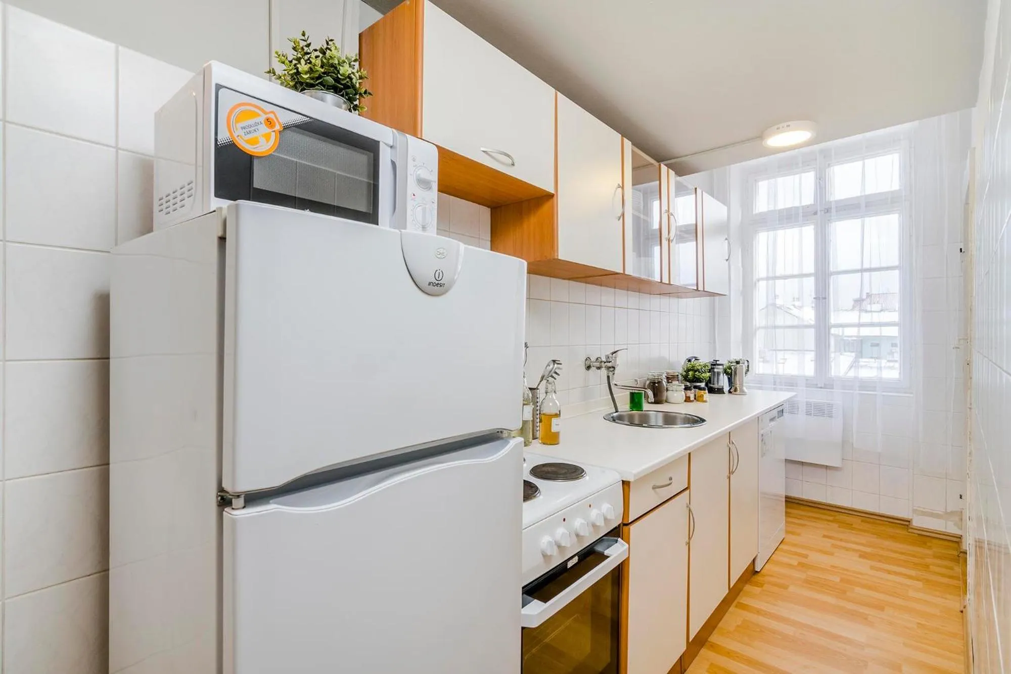 Kitchen or kitchenette in Historic Centre Prague Apartments by Michal&Friends