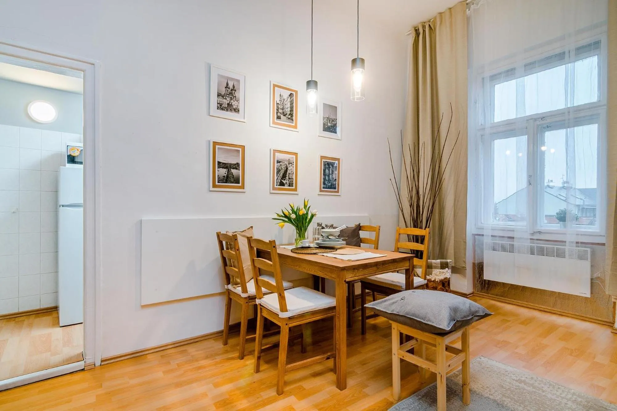 Living room in Historic Centre Prague Apartments by Michal&Friends