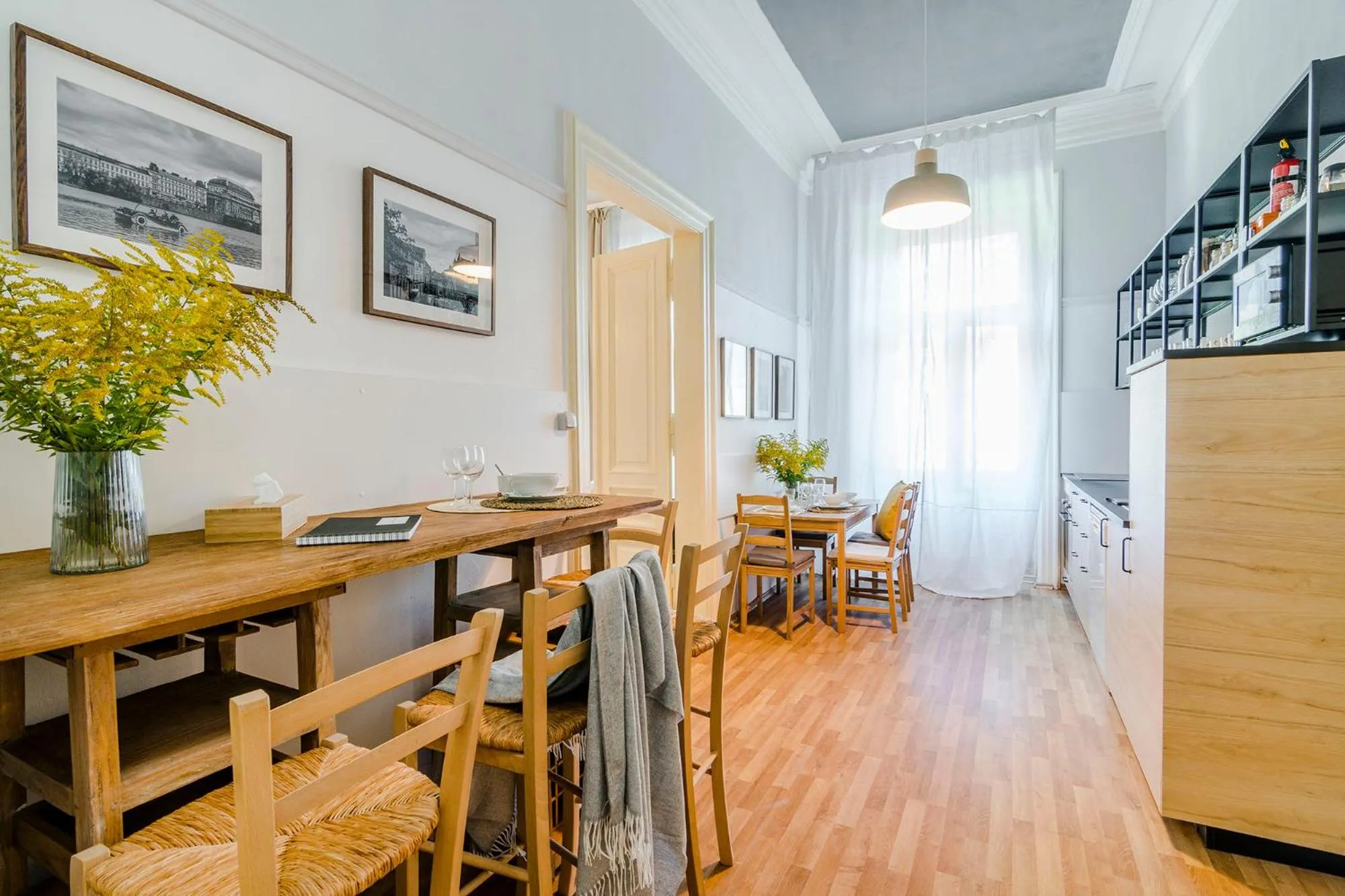 kitchen in Historic Centre Prague Apartments by Michal&Friends