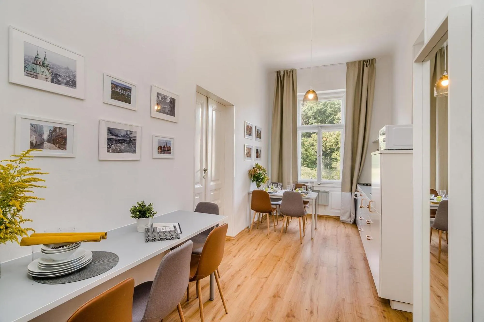 Kitchen or kitchenette in Historic Centre Prague Apartments by Michal&Friends