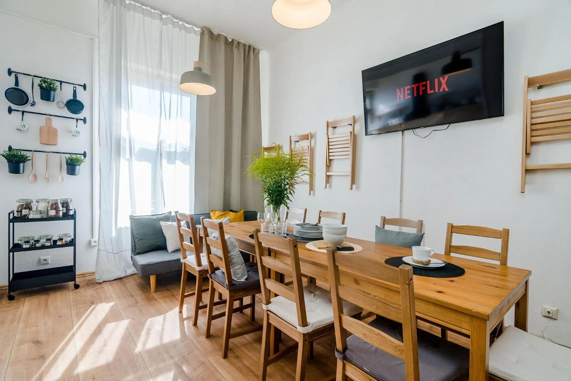 Communal lounge/ TV room in Historic Centre Prague Apartments by Michal&Friends