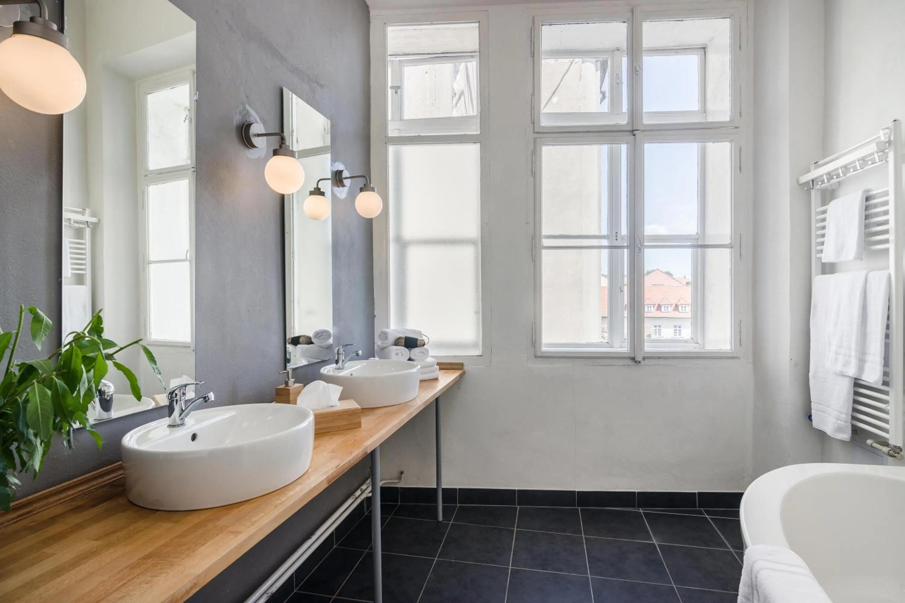 Bathroom in Historic Centre Prague Apartments by Michal&Friends