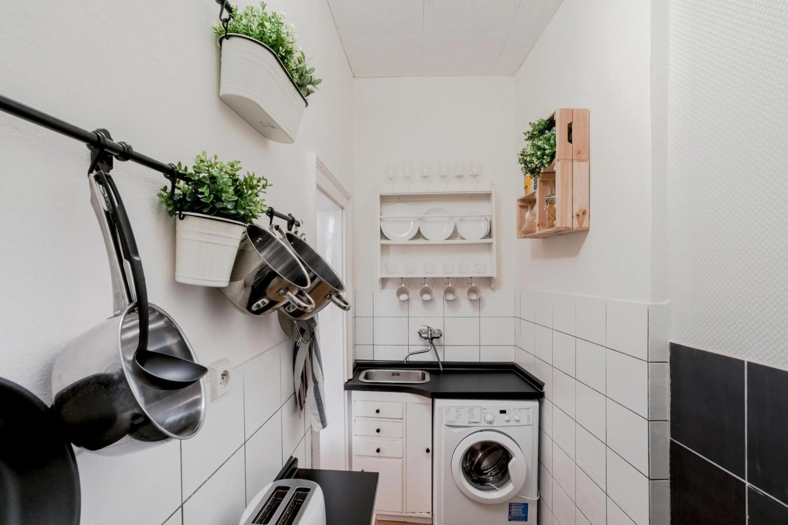 Kitchen or kitchenette in Historic Centre Prague Apartments by Michal&Friends