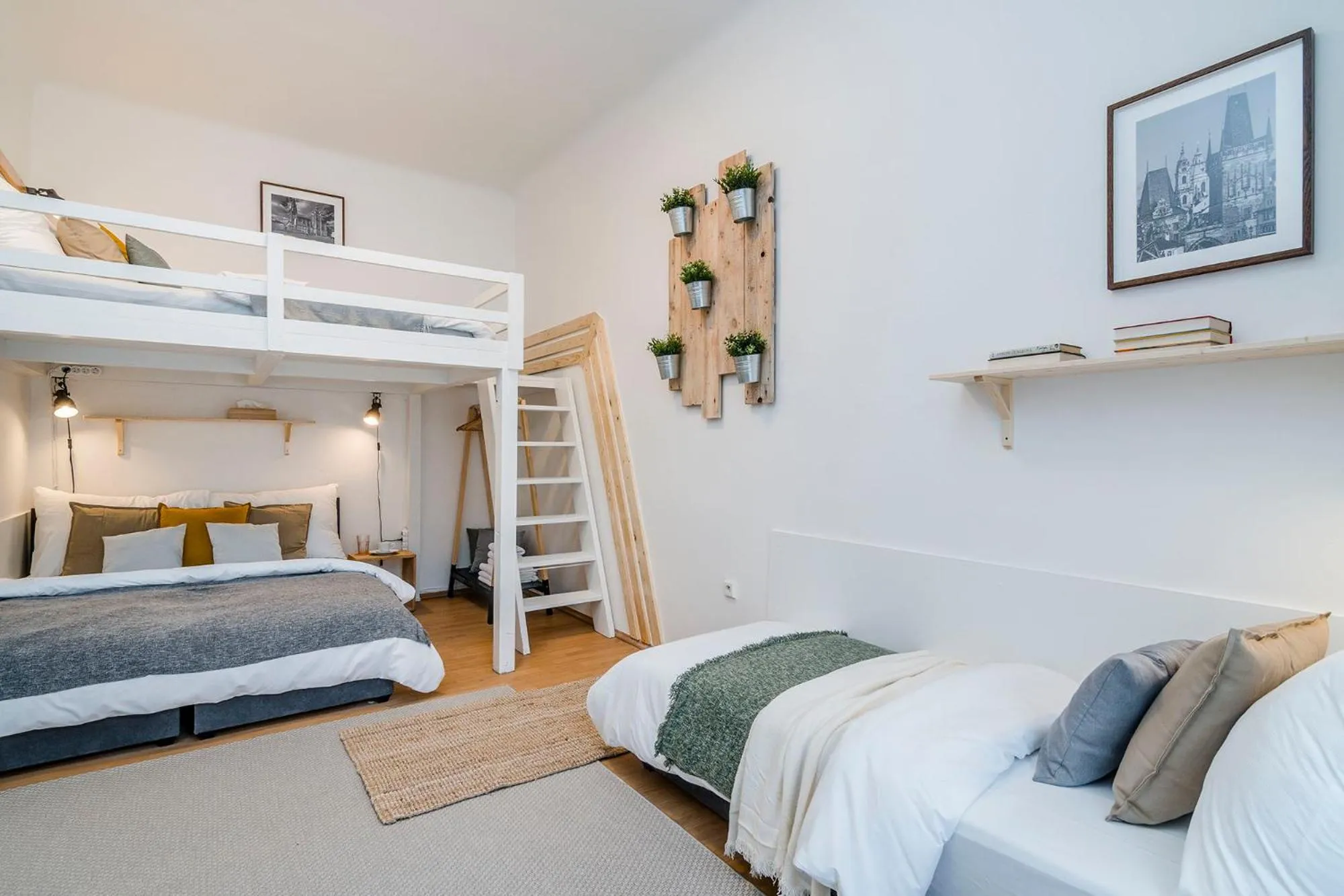 Bed in Historic Centre Prague Apartments by Michal&Friends