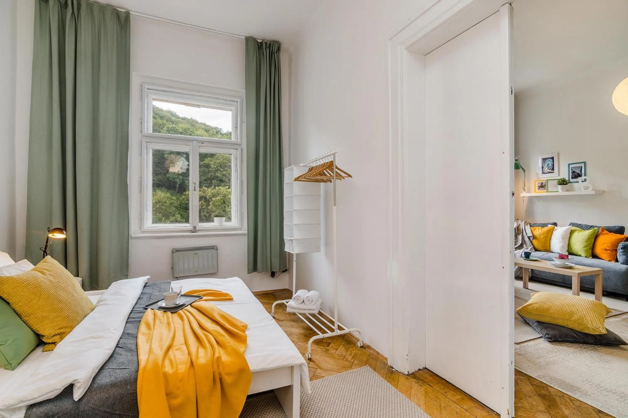 Bedroom, Bed in Historic Centre Prague Apartments by Michal&Friends