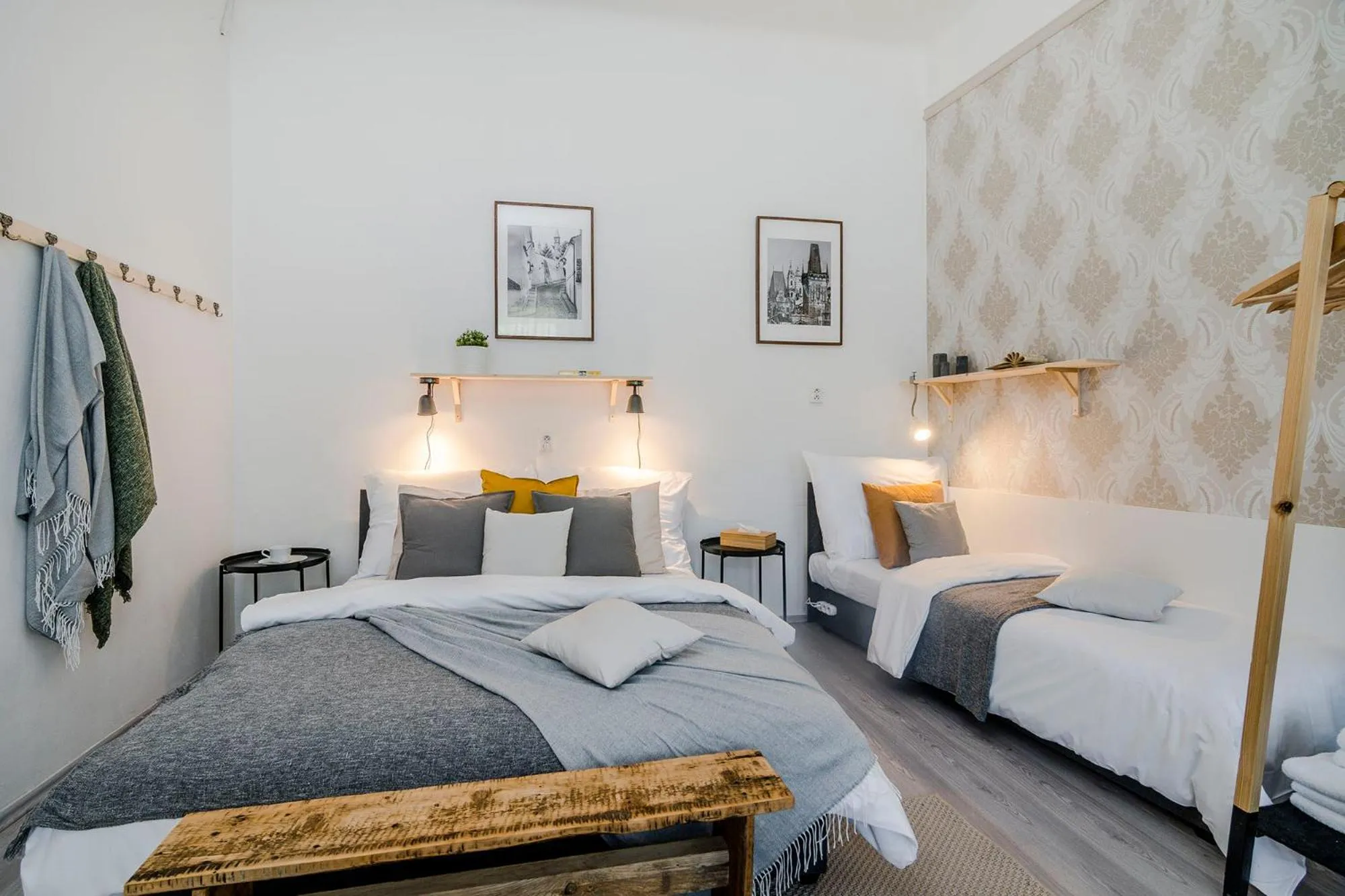 Bed in Historic Centre Prague Apartments by Michal&Friends