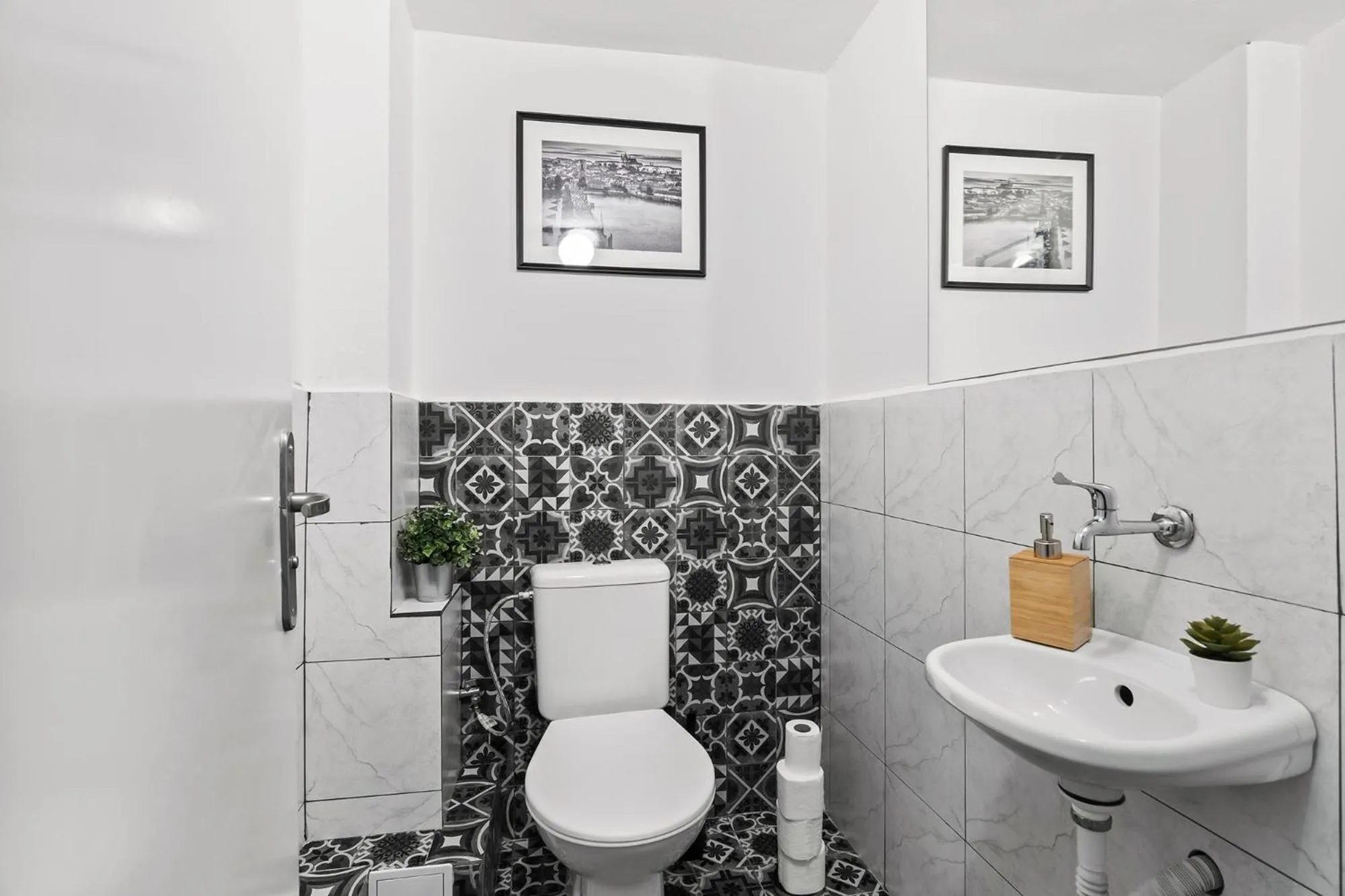 Toilet in Historic Centre Prague Apartments by Michal&Friends