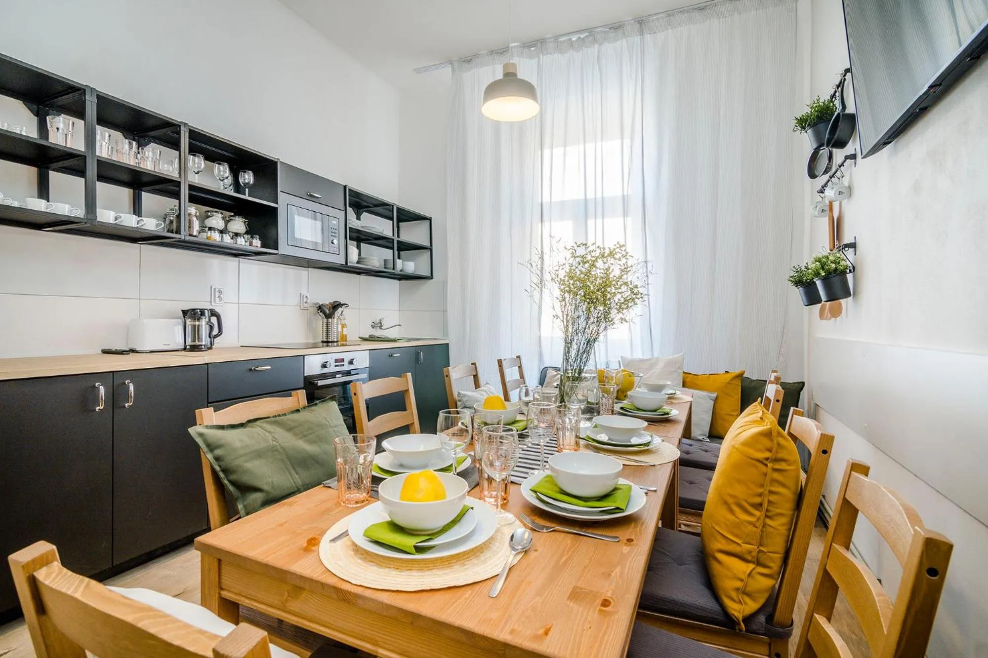 Kitchen or kitchenette in Historic Centre Prague Apartments by Michal&Friends