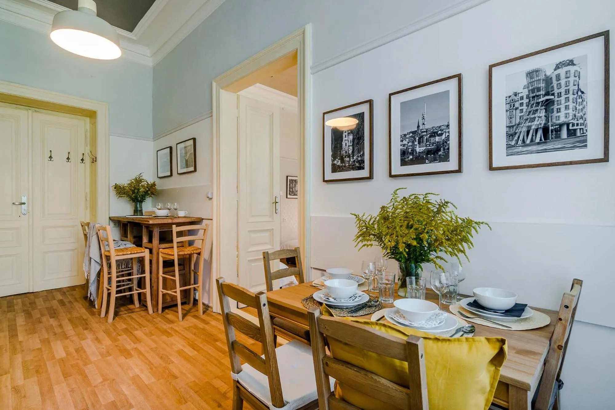 Kitchen or kitchenette in Historic Centre Prague Apartments by Michal&Friends