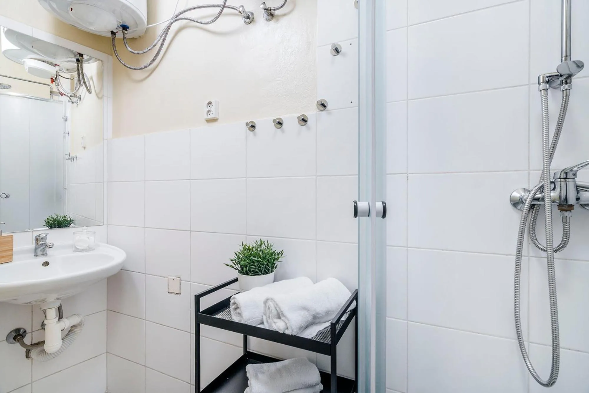 Shower in Historic Centre Prague Apartments by Michal&Friends