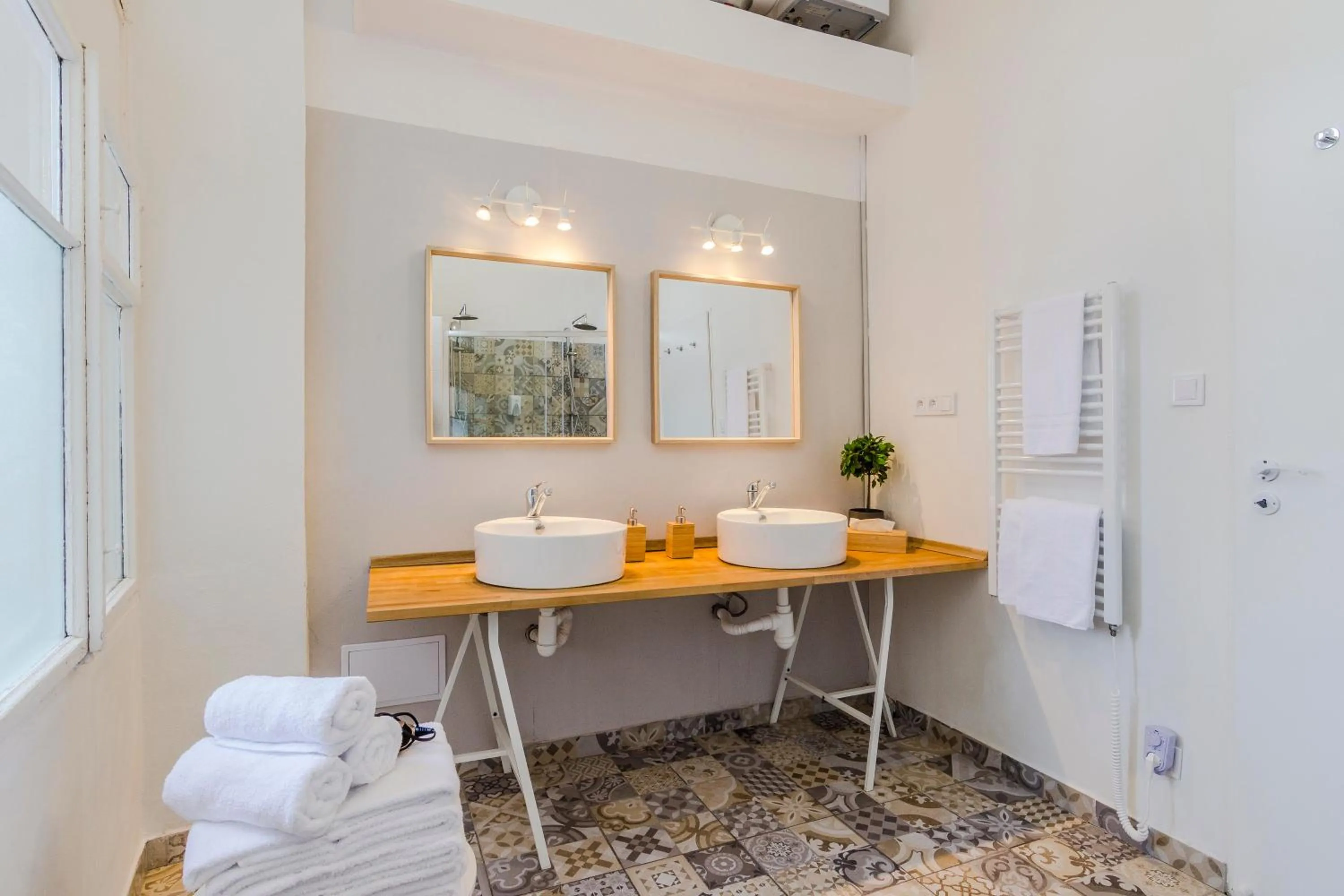 Bathroom in Historic Centre Prague Apartments by Michal&Friends