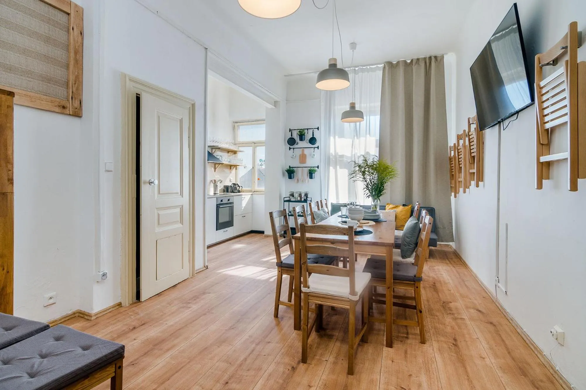 Kitchen or kitchenette in Historic Centre Prague Apartments by Michal&Friends