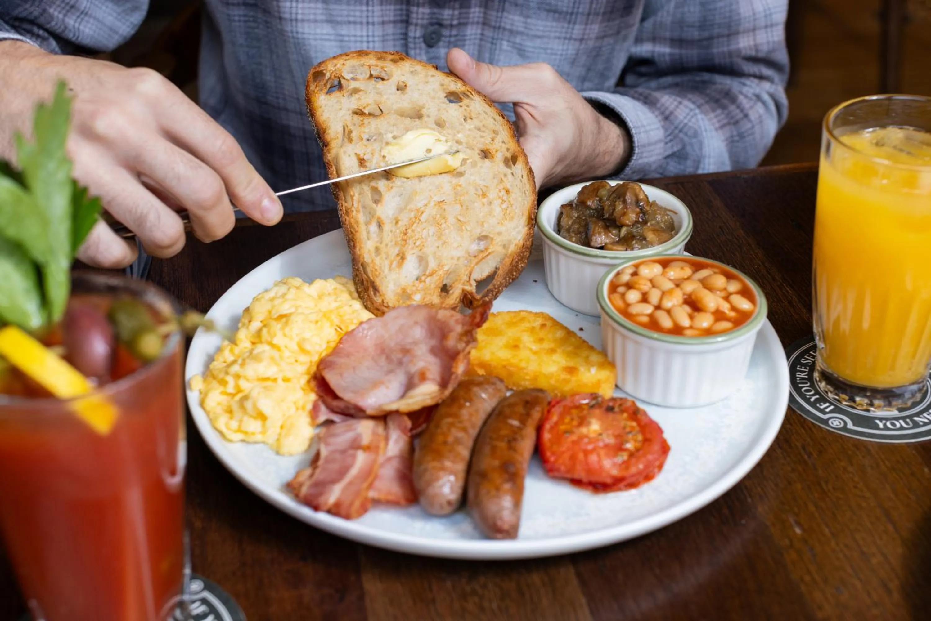Breakfast in The Russell Boutique Hotel