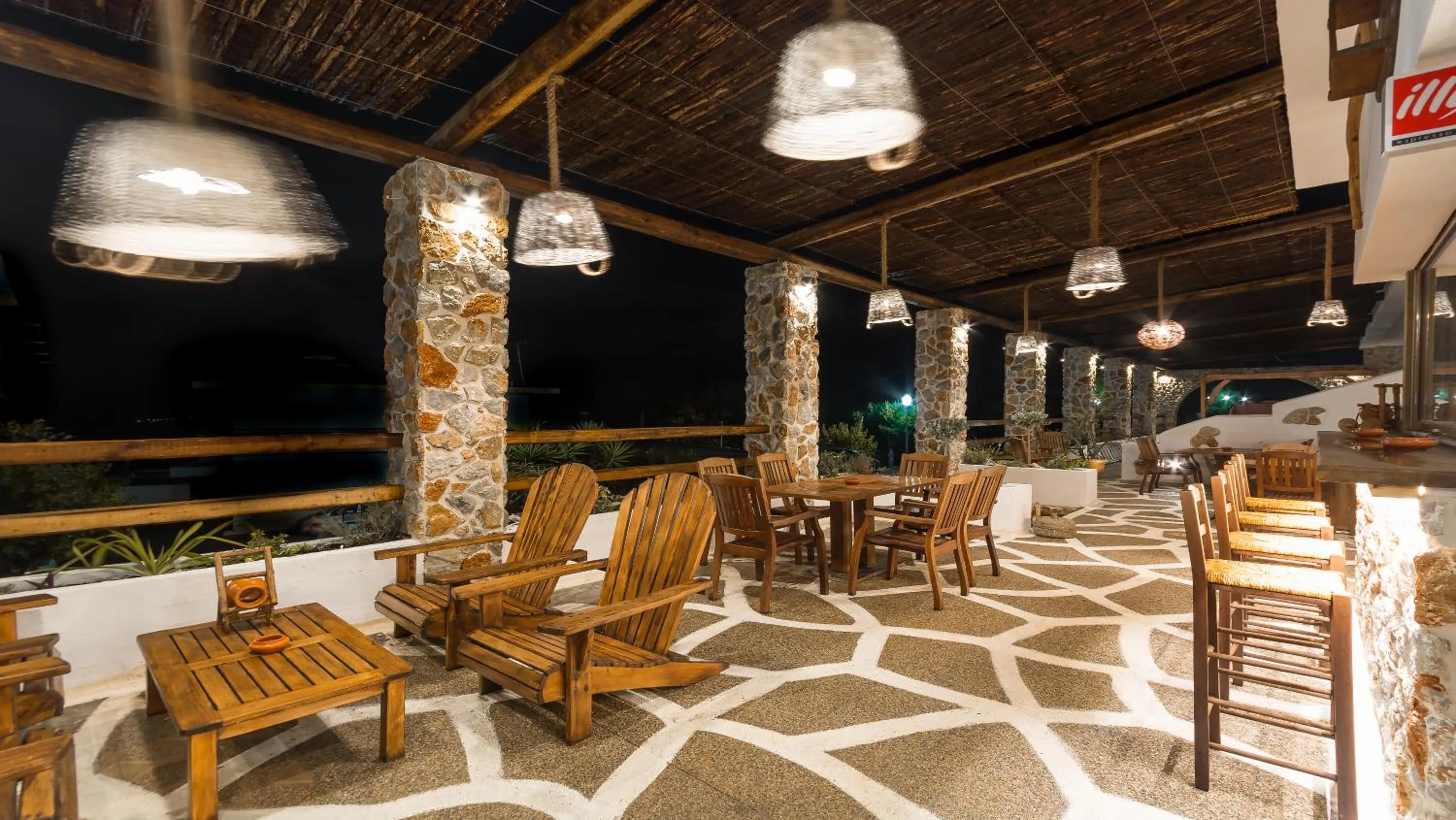 Patio in Limeri Traditional Guest House