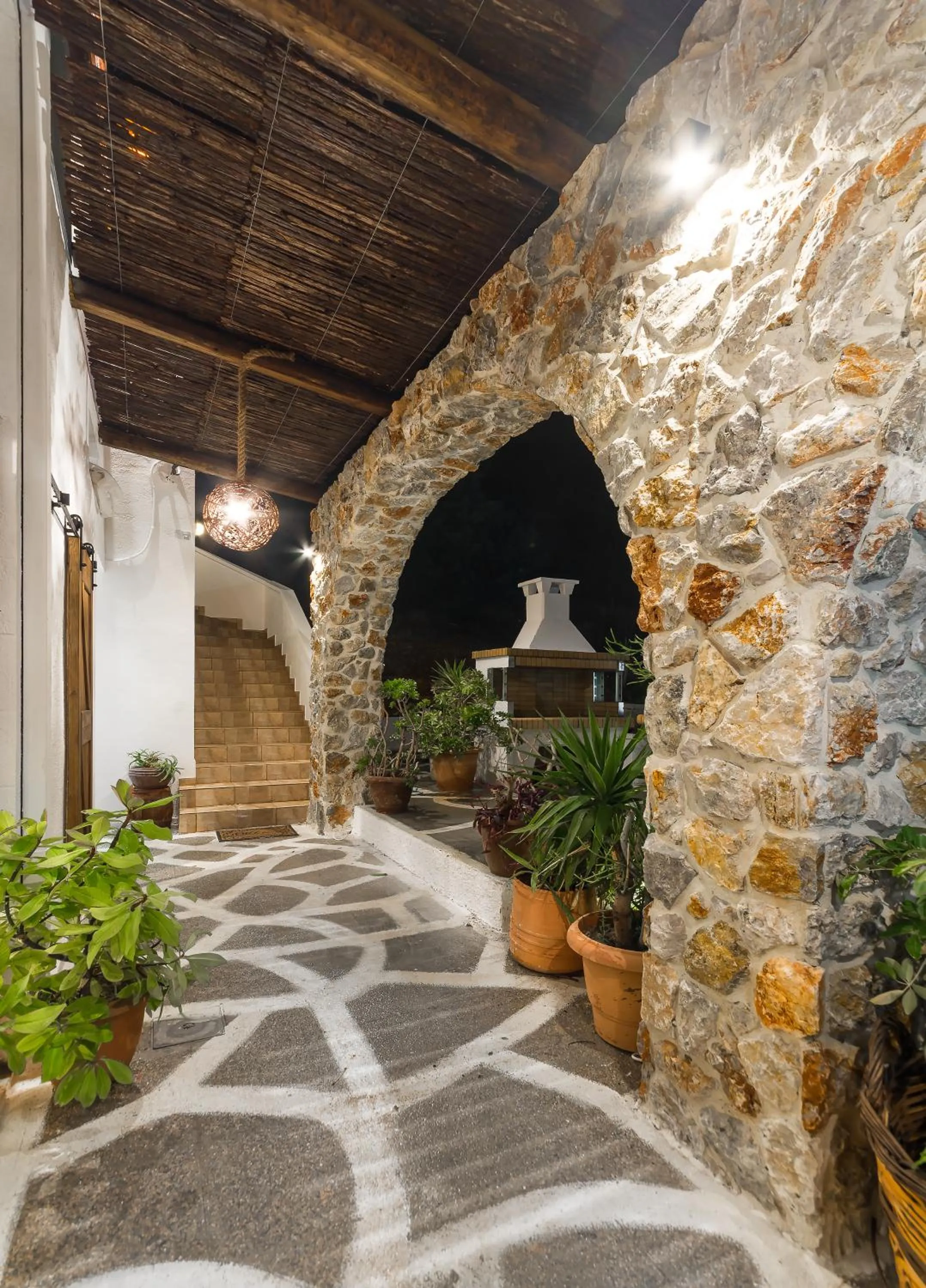 Patio in Limeri Traditional Guest House