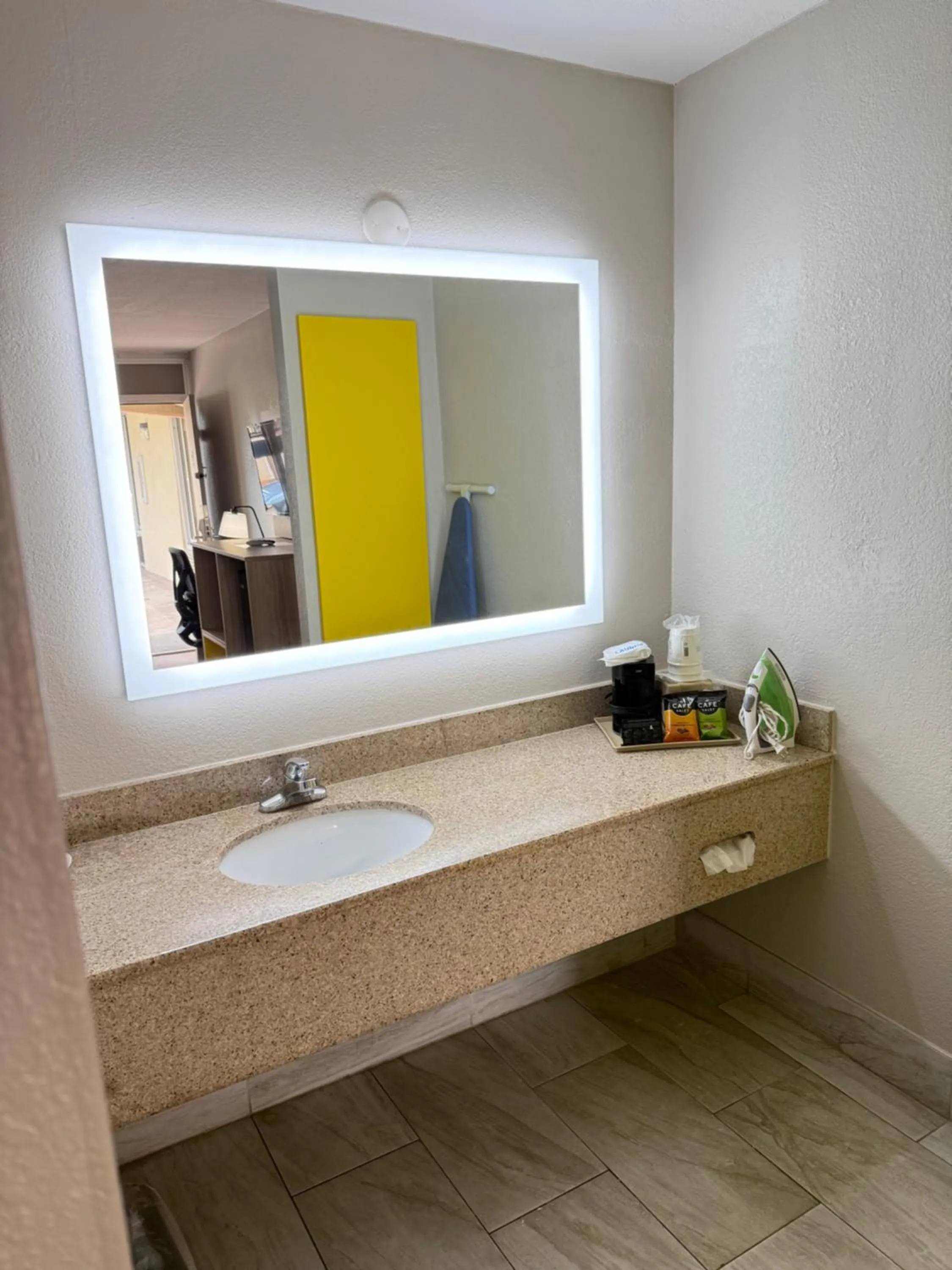 Bathroom in Days Inn by Wyndham Shorter