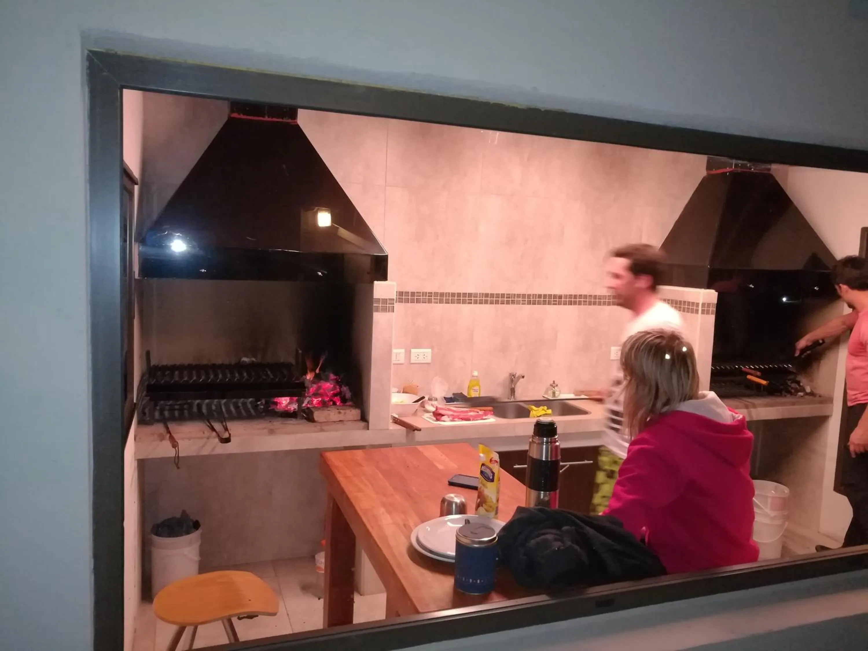 BBQ facilities in Posada y Cabañas El Barranco