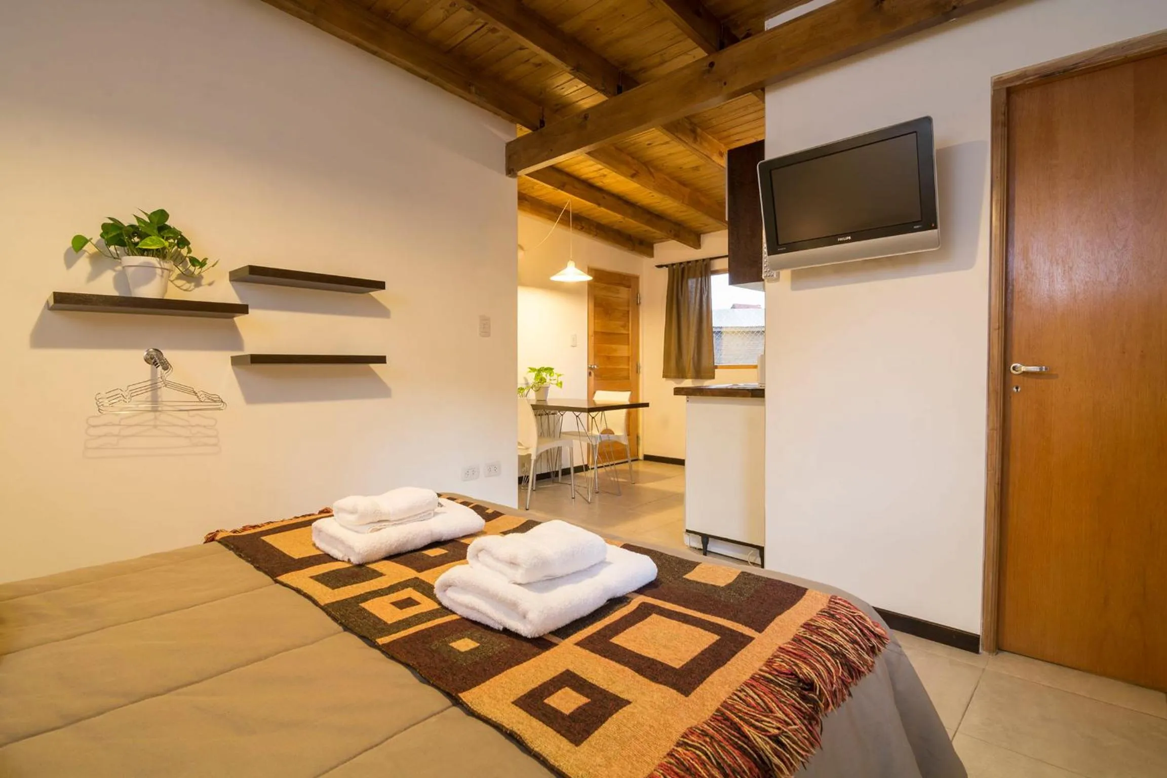 Bedroom, Bed in Posada y Cabañas El Barranco
