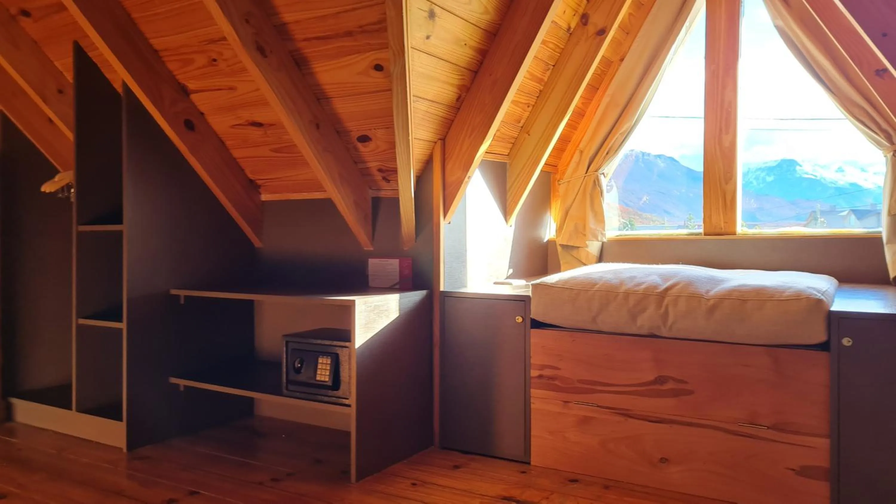 Bed in Posada y Cabañas El Barranco