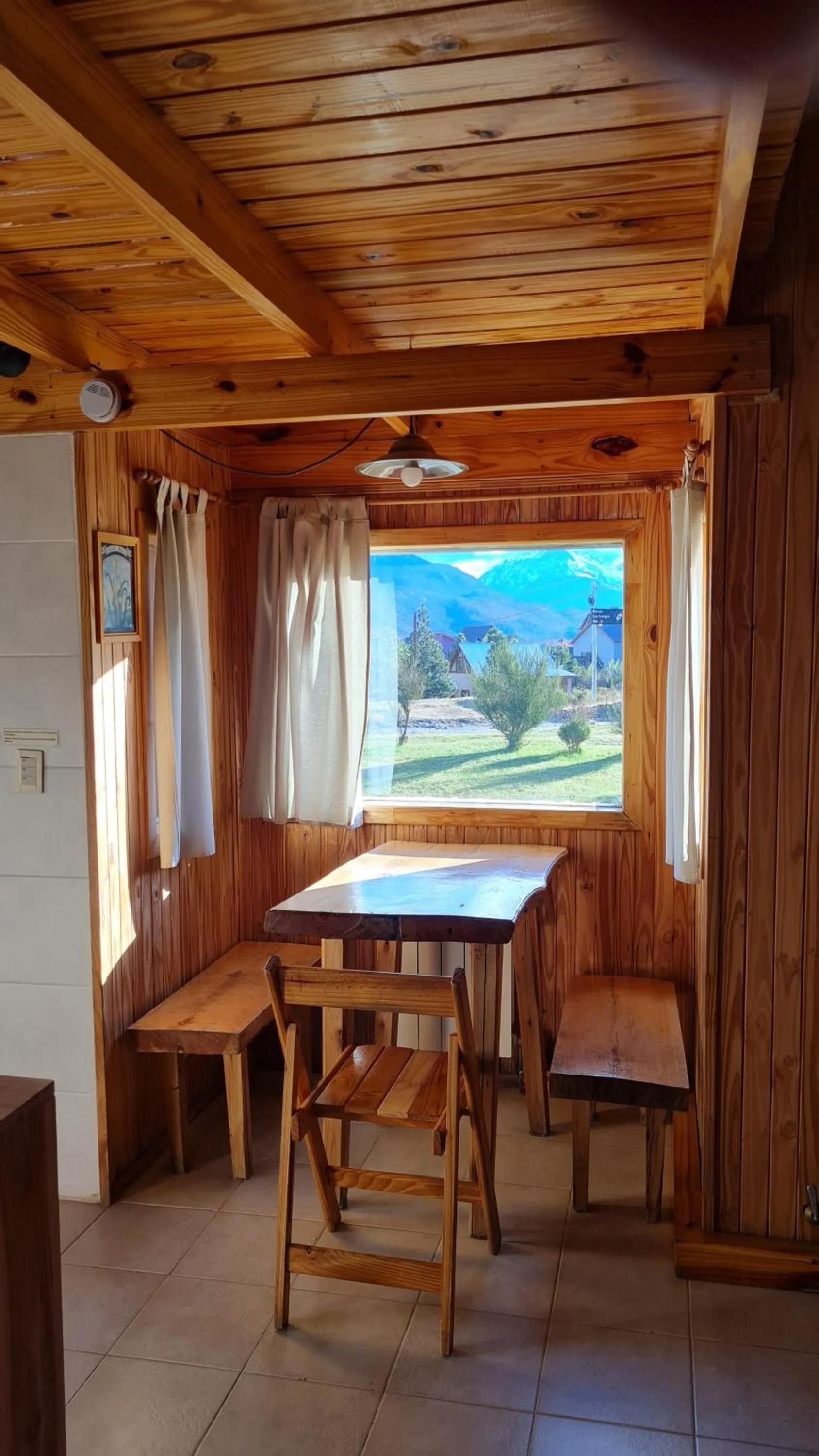 Mountain view in Posada y Cabañas El Barranco