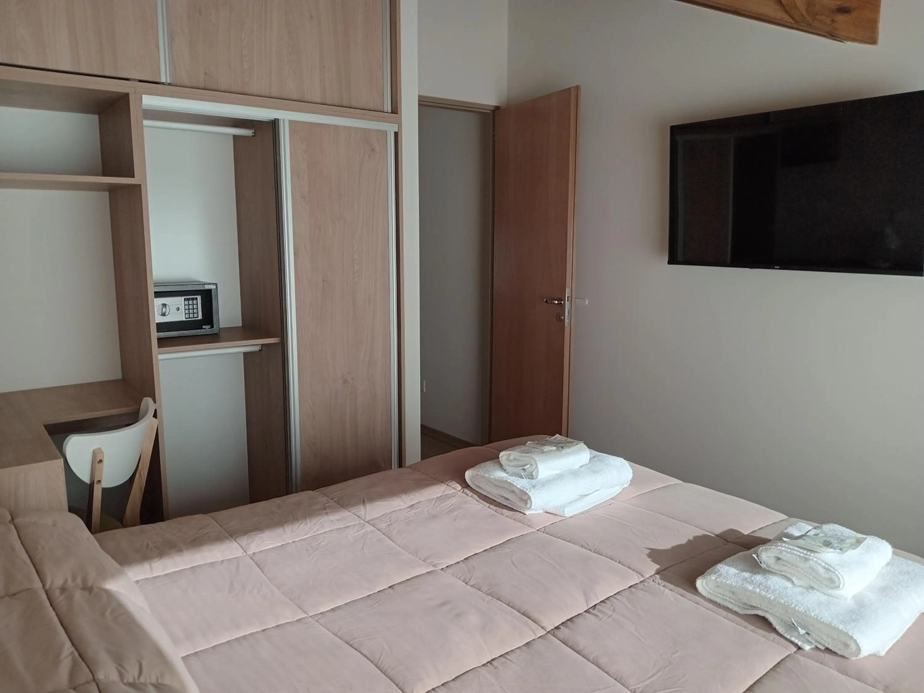 Bed in Posada y Cabañas El Barranco